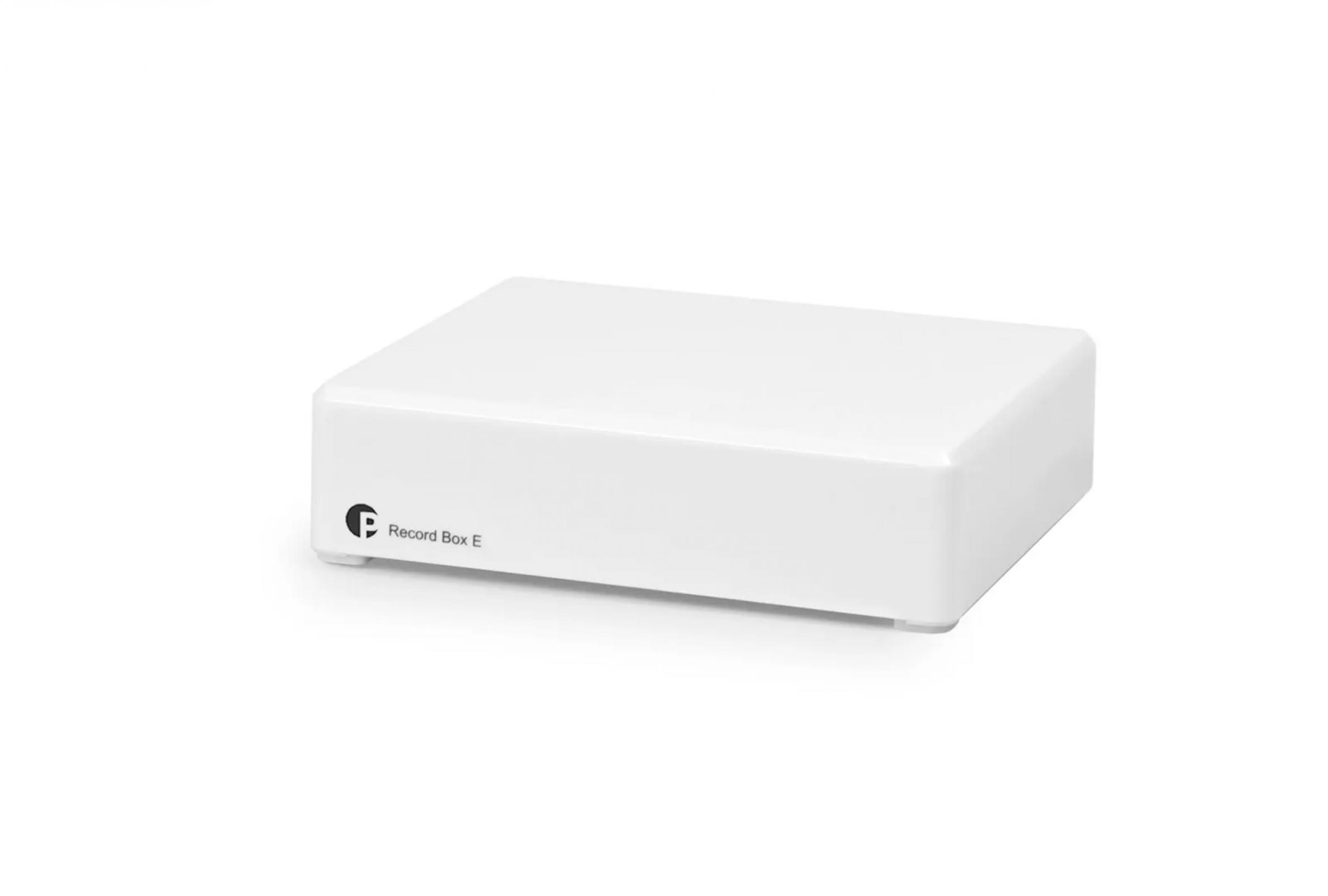 Pro-Ject Record Box E Hochglanz Weiß