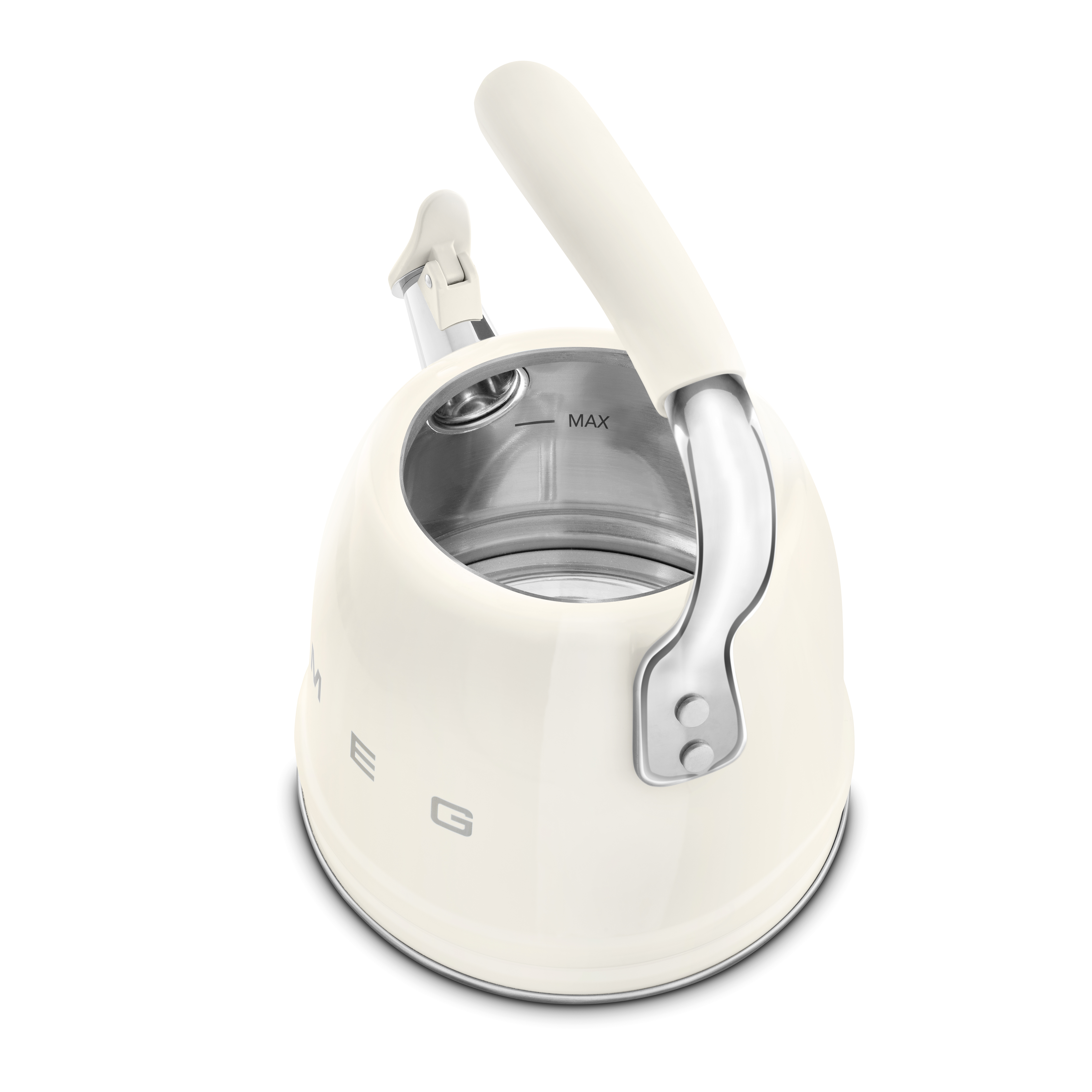 Smeg WKF01CR Wasserkessel 50s Style Creme - für alle Herdarten inkl. Induktion Aussteller