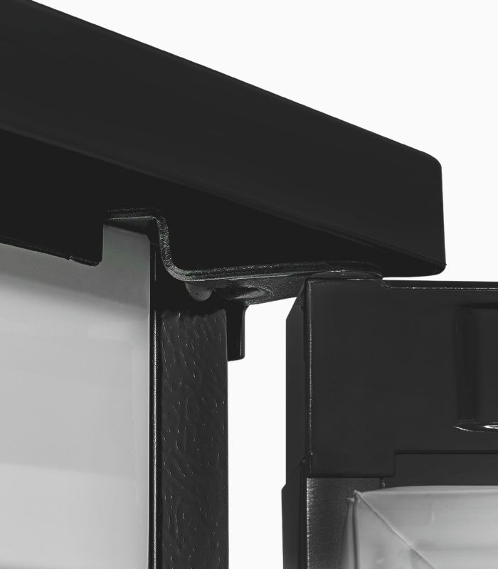 Exquisit GS81-051C Gefrierschrank schwarz