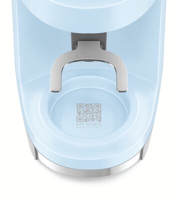 Smeg CGF03PBEU Kaffeemühle 50`s Style Pastellblau