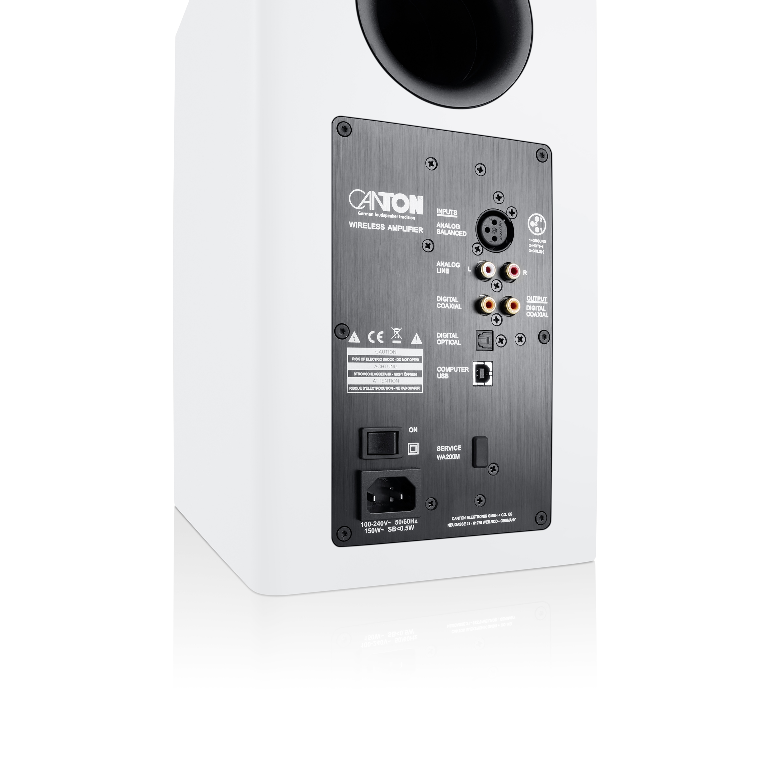 Canton Smart Townus 2 weiss seidenmatt Set / PAAR Aktion