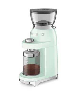 Smeg CGF03PGEU Kaffeemühle 50`s Style Pastellgrün