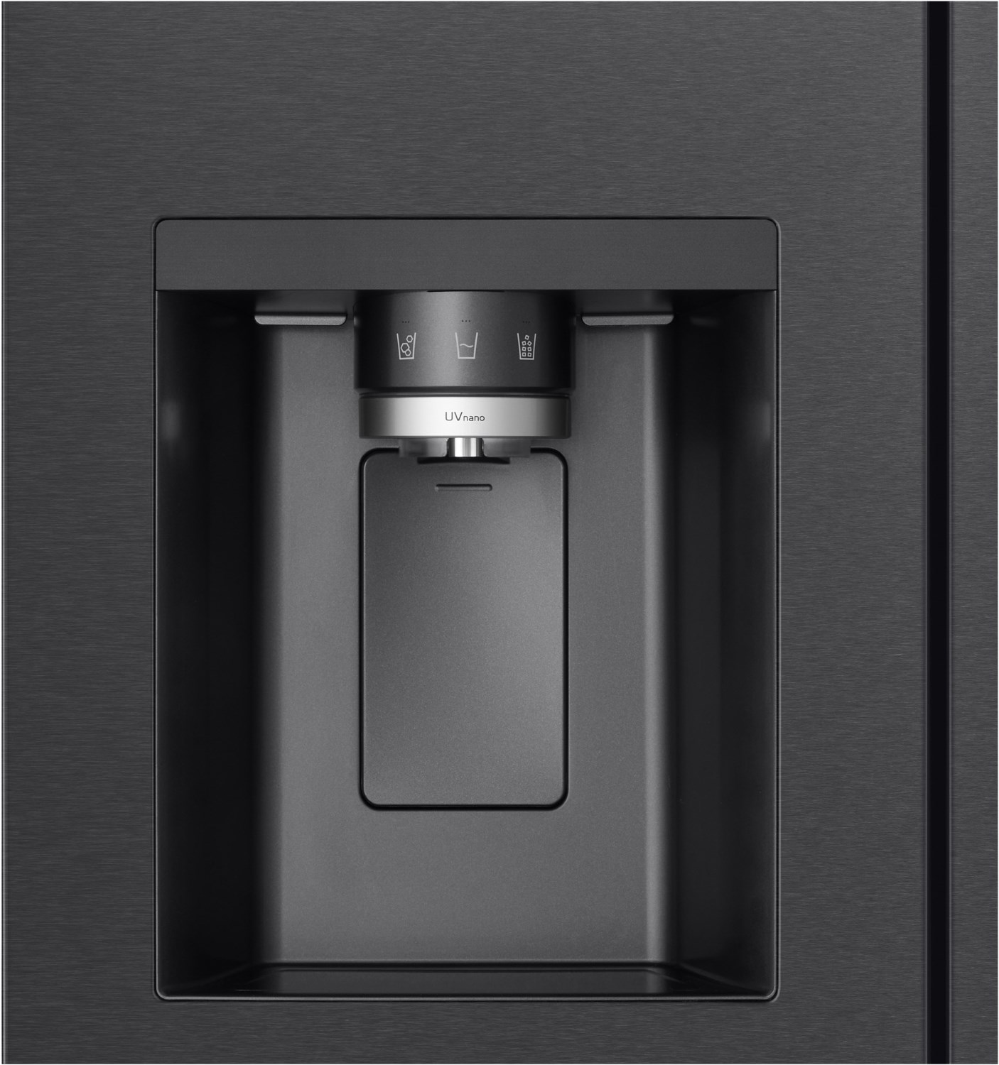 LG GSJE81EPBD Side by Side matte black EEK: D, 628L, Wassertank