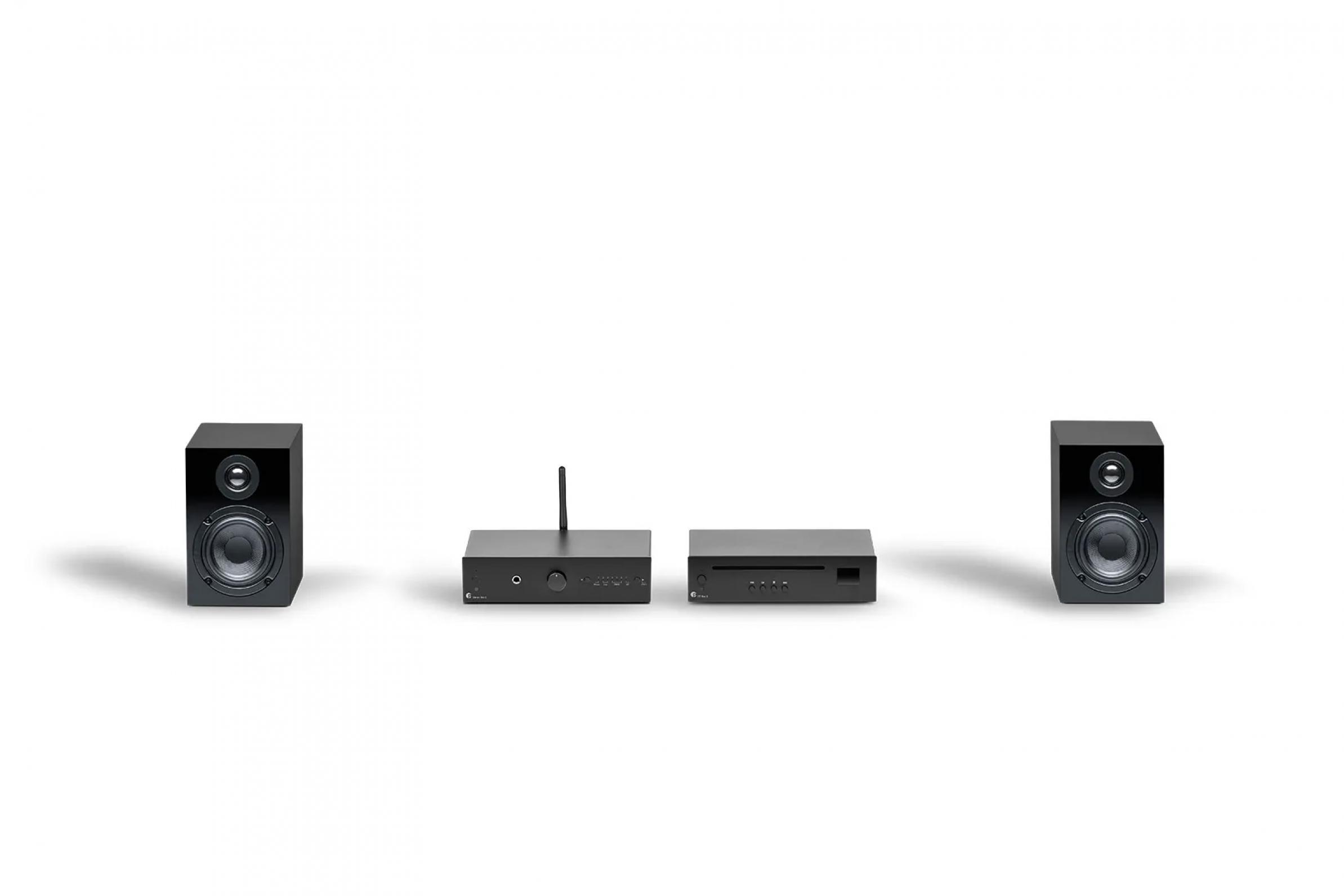 Pro-Ject Stereo Set E CD Schwarz