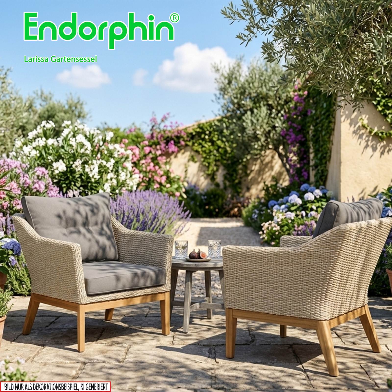 Endorphin Larissa Sessel Polyrattan