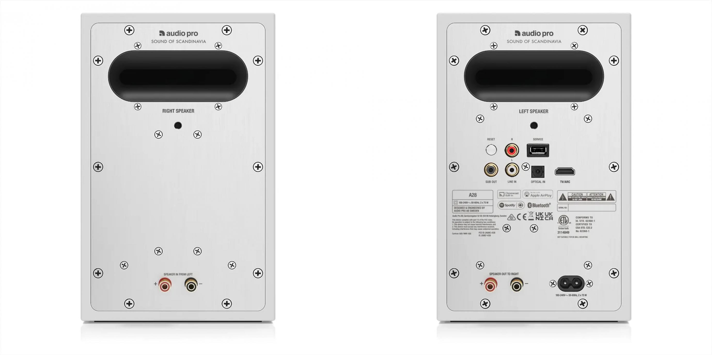 Audio Pro A28 W weiss