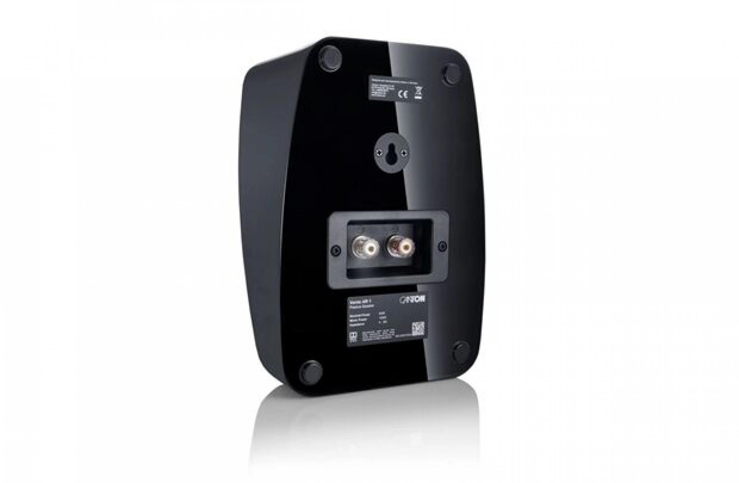 Canton Vento AR 1 schwarz highgloss Paar