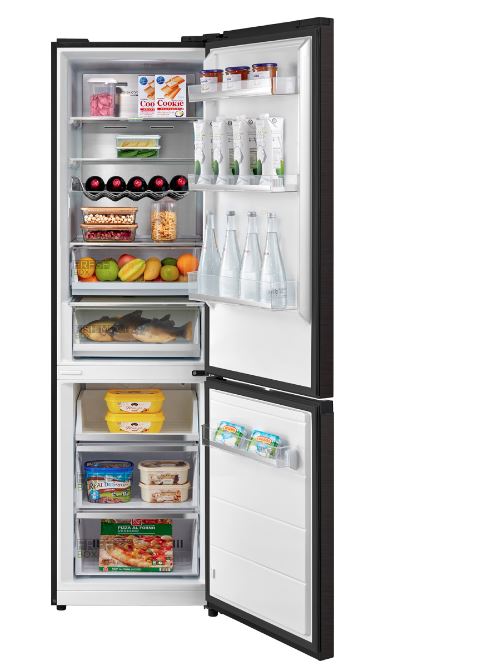 Midea MDRB521MGA28O Kühl-/Gefrierkombination Dark Inox
