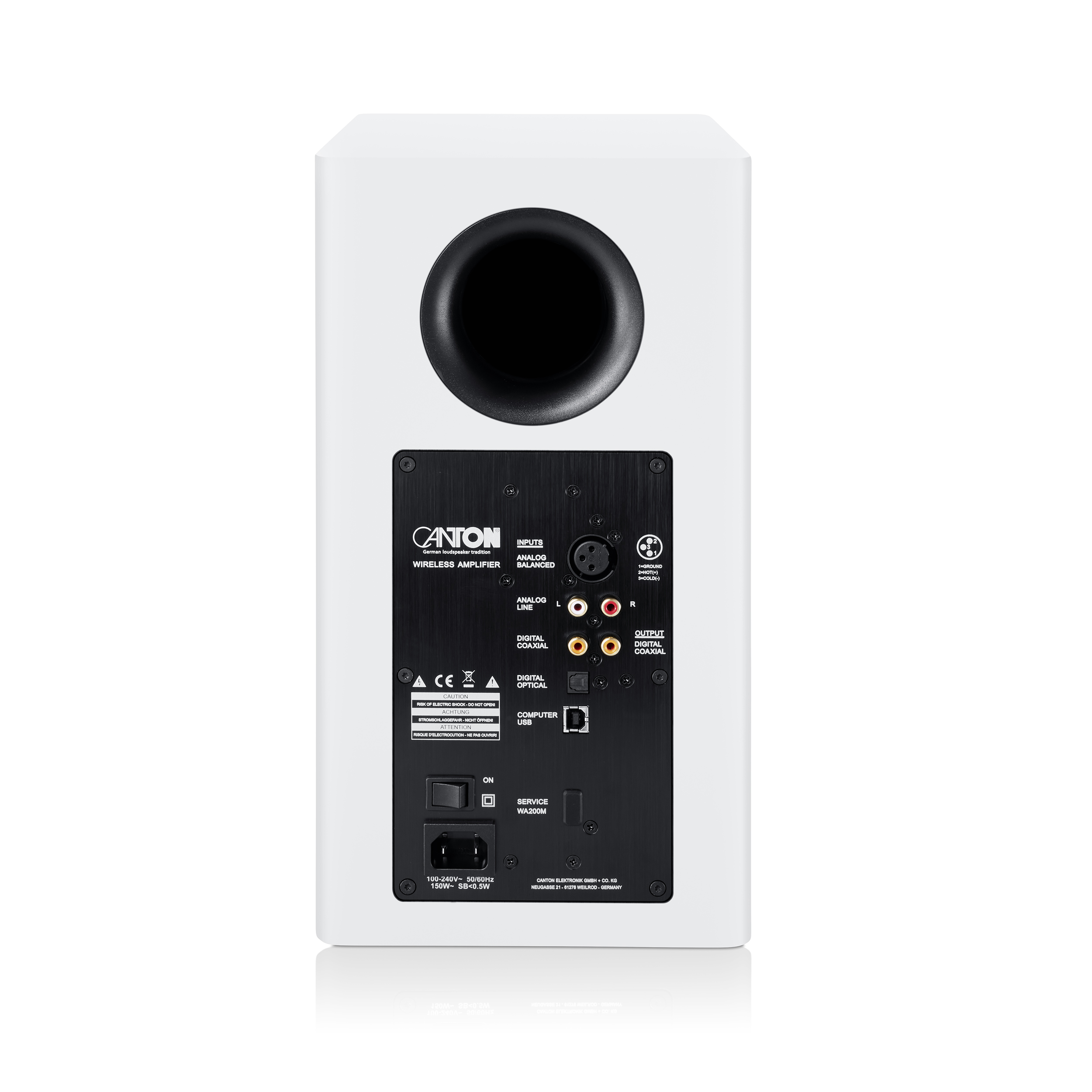 Canton Smart Townus 2 weiss seidenmatt Set / PAAR Aktion