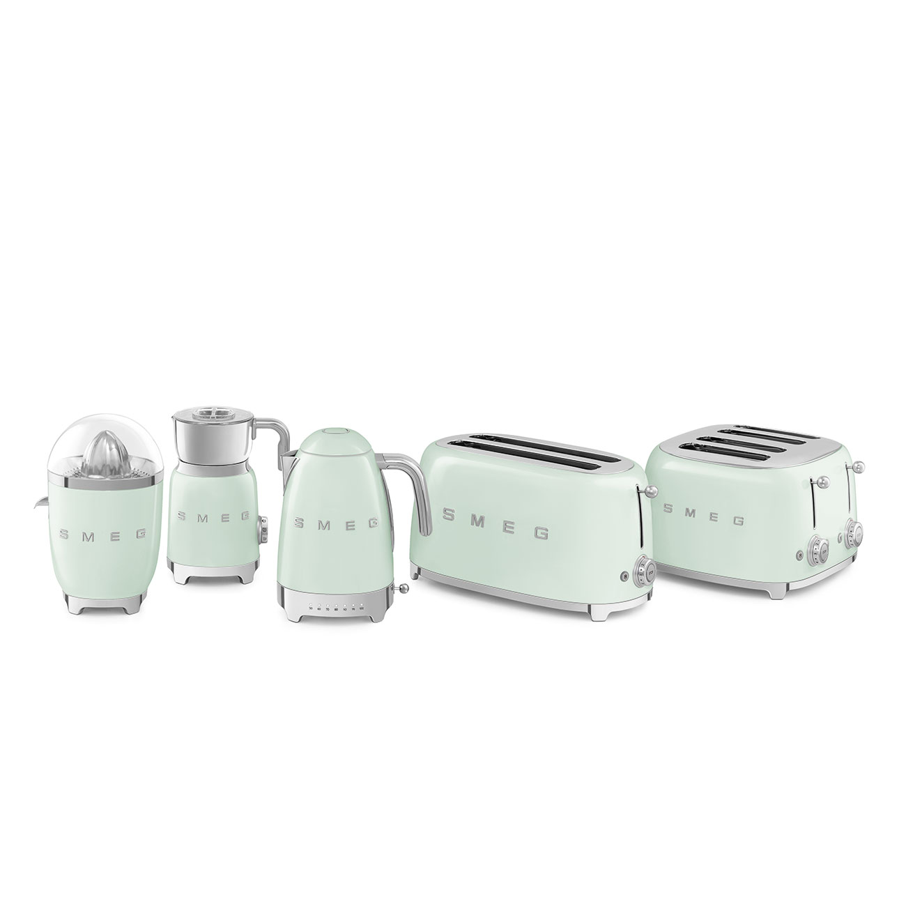 Smeg KLF04PGEU Wasserkocher Pastellgrün