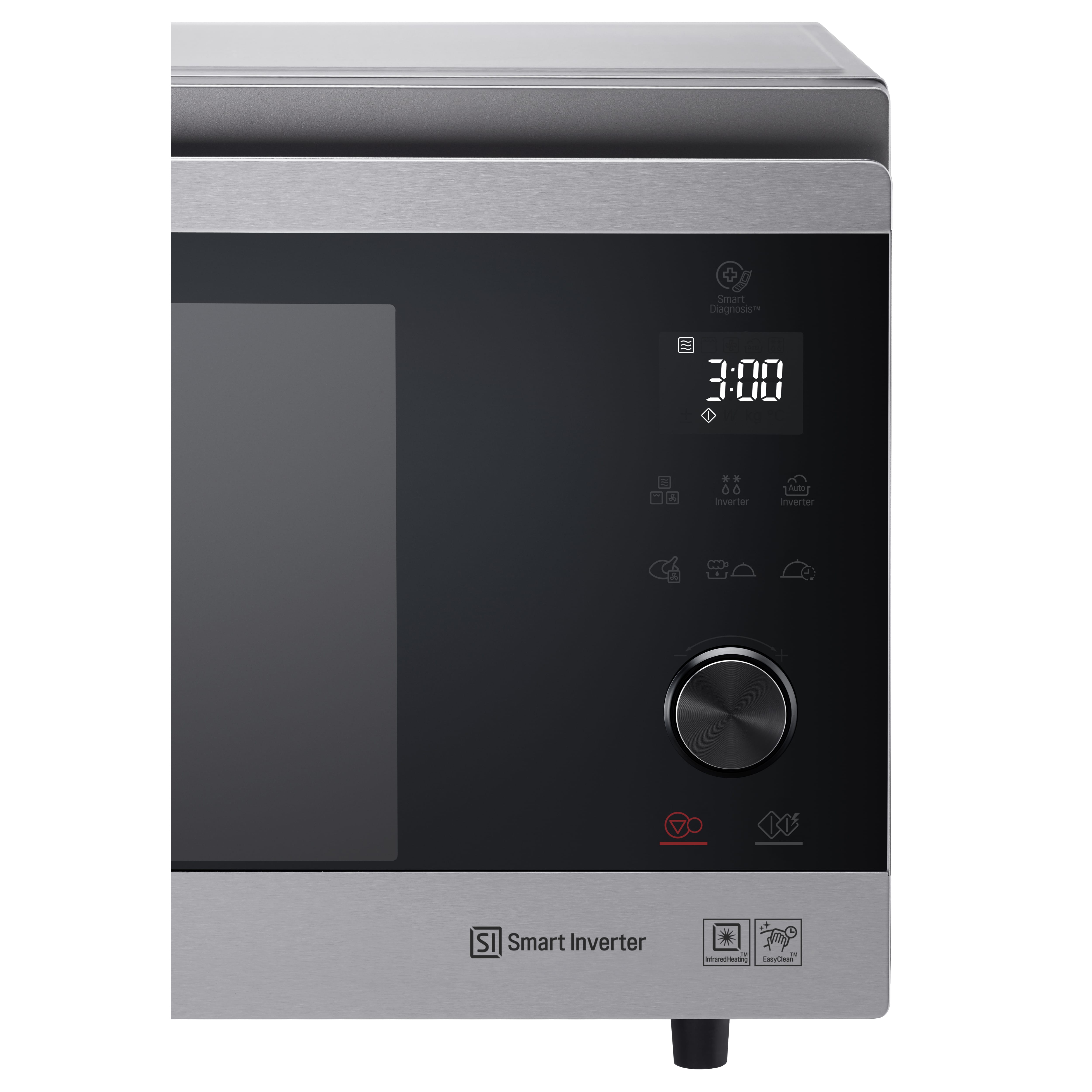 LG MJ3965ACS Kombi-Mikrowelle, Heißluftofen, 4-in-1 Smart Inverter