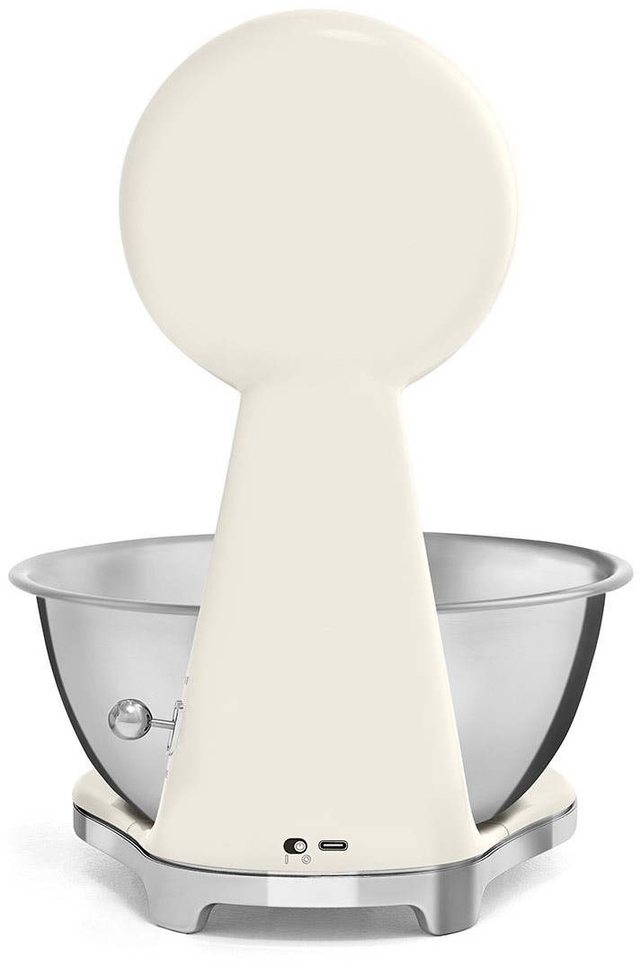Smeg KSF01CRWW Küchenwaage 50s Style Creme
