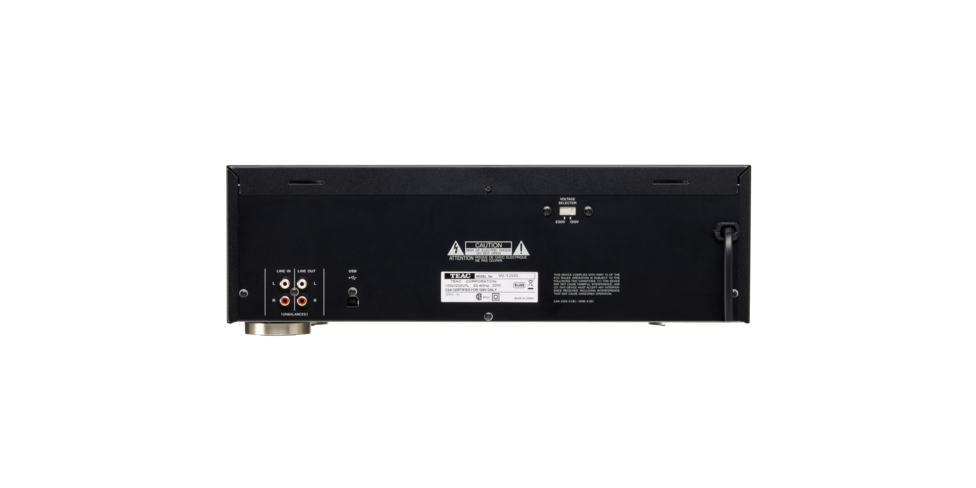 TEAC W-1200(B) Doppelkassettendeck Schwarz