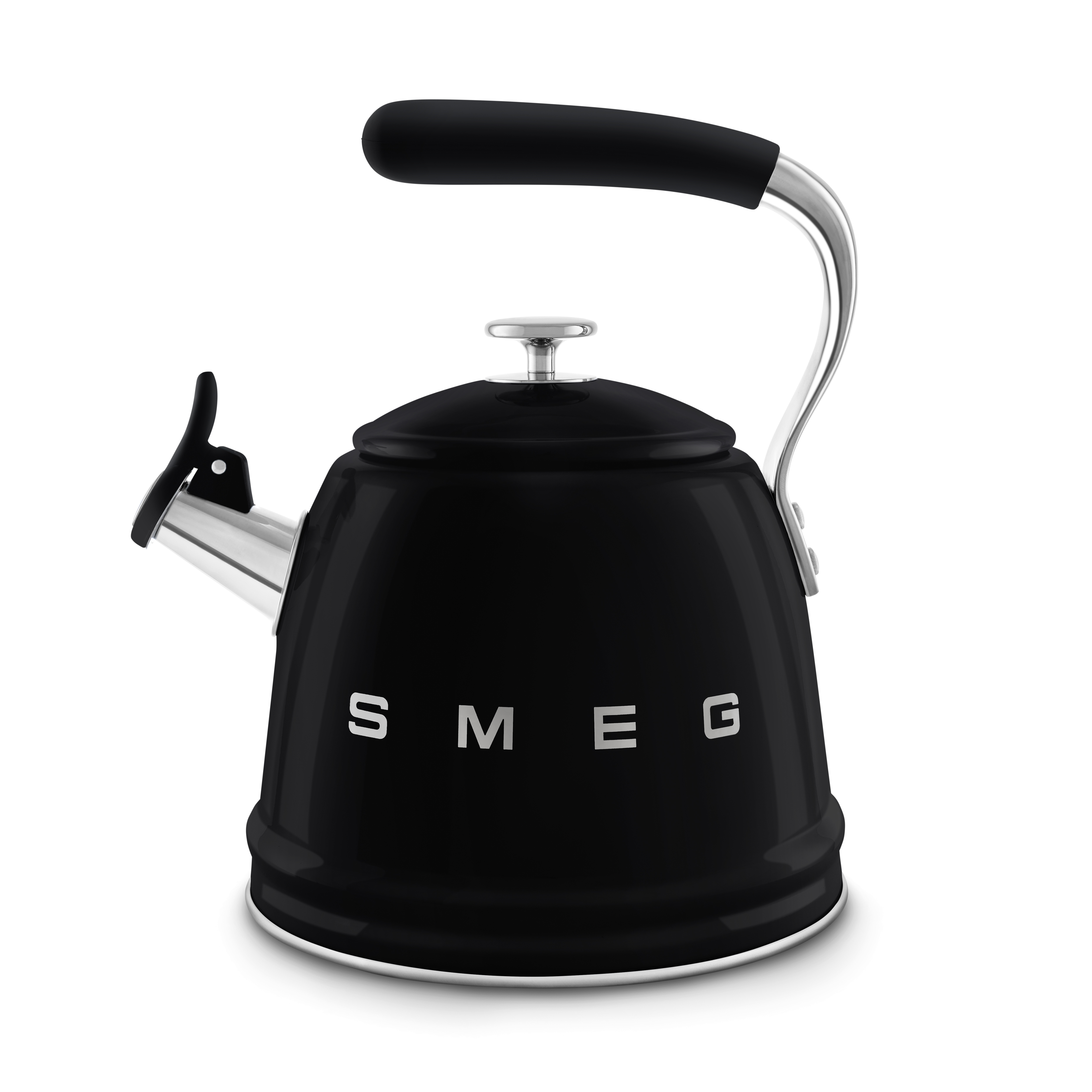 Smeg WKF01BL Wasserkessel 50s Style Schwarz - für alle Herdarten inkl. Induktion