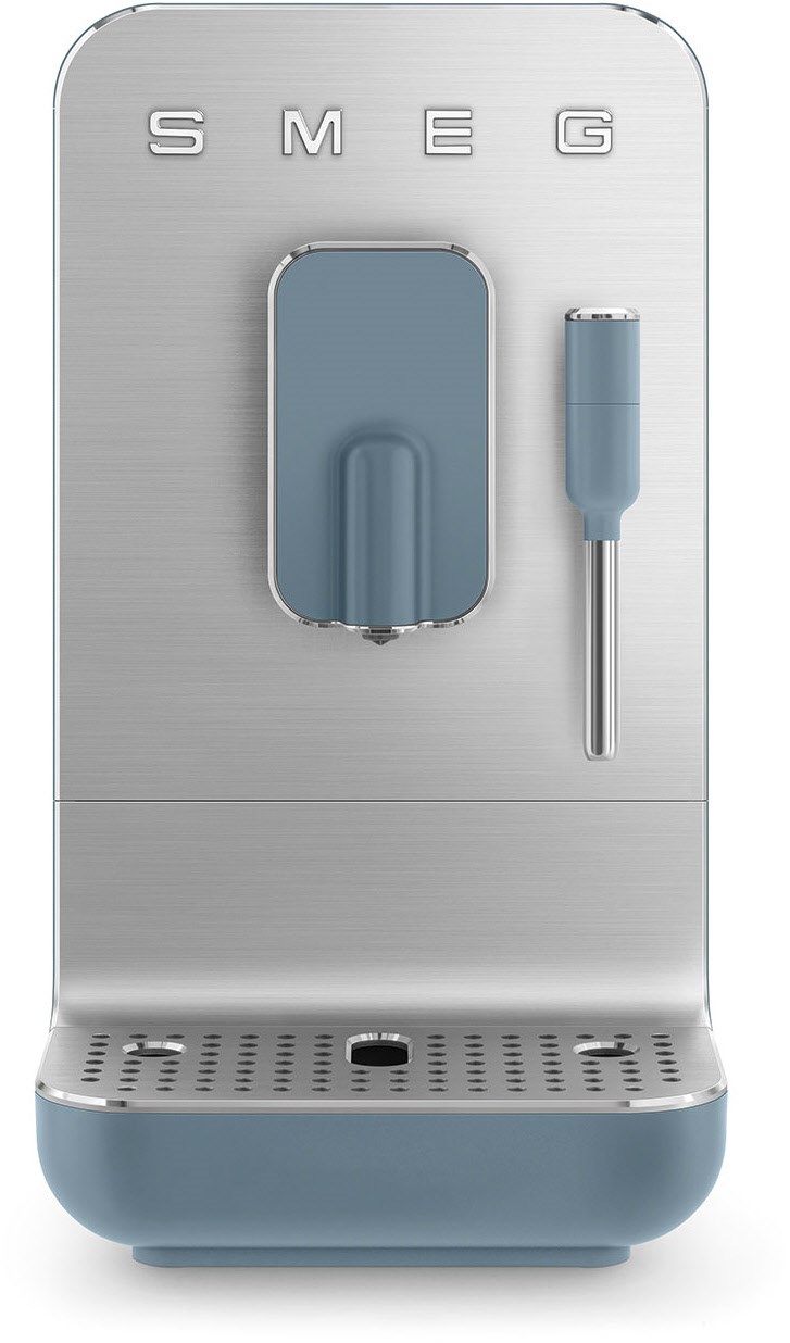 Smeg BCC12SBMEU Kaffeevollautomat storm blue matt 50s style Jubiläumsaktion - 60 Monate Geräteschutz