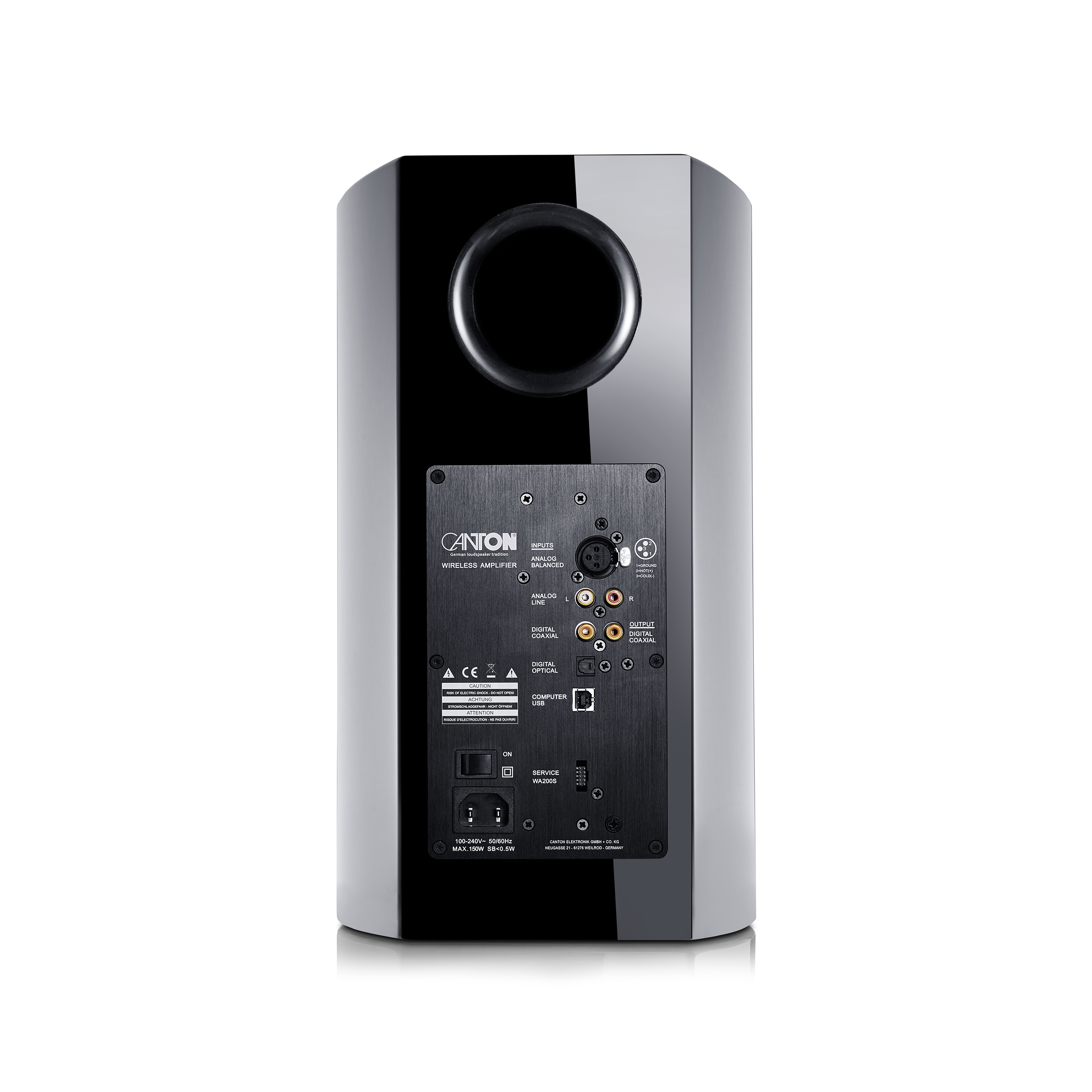 Canton Smart Vento 3 S2 schwarz high-gloss SET / PAAR