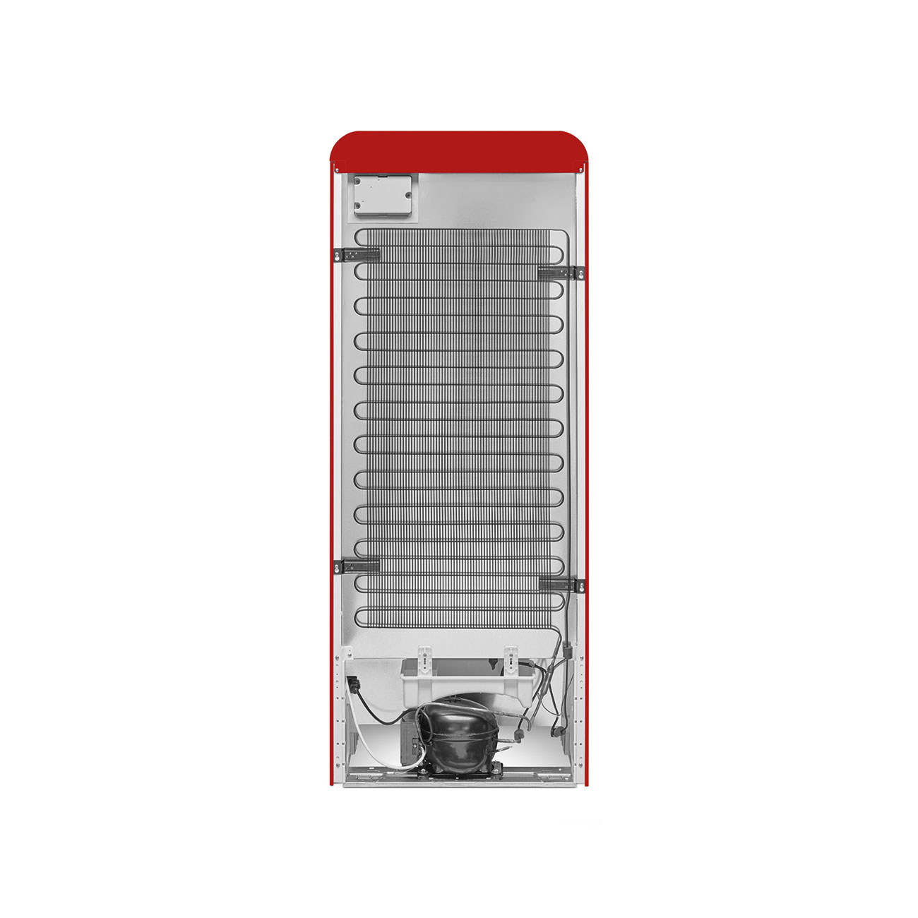 Smeg FAB28LRD5  Kühlschrank Linksanschlag Rot 50`s Style, EEK: D