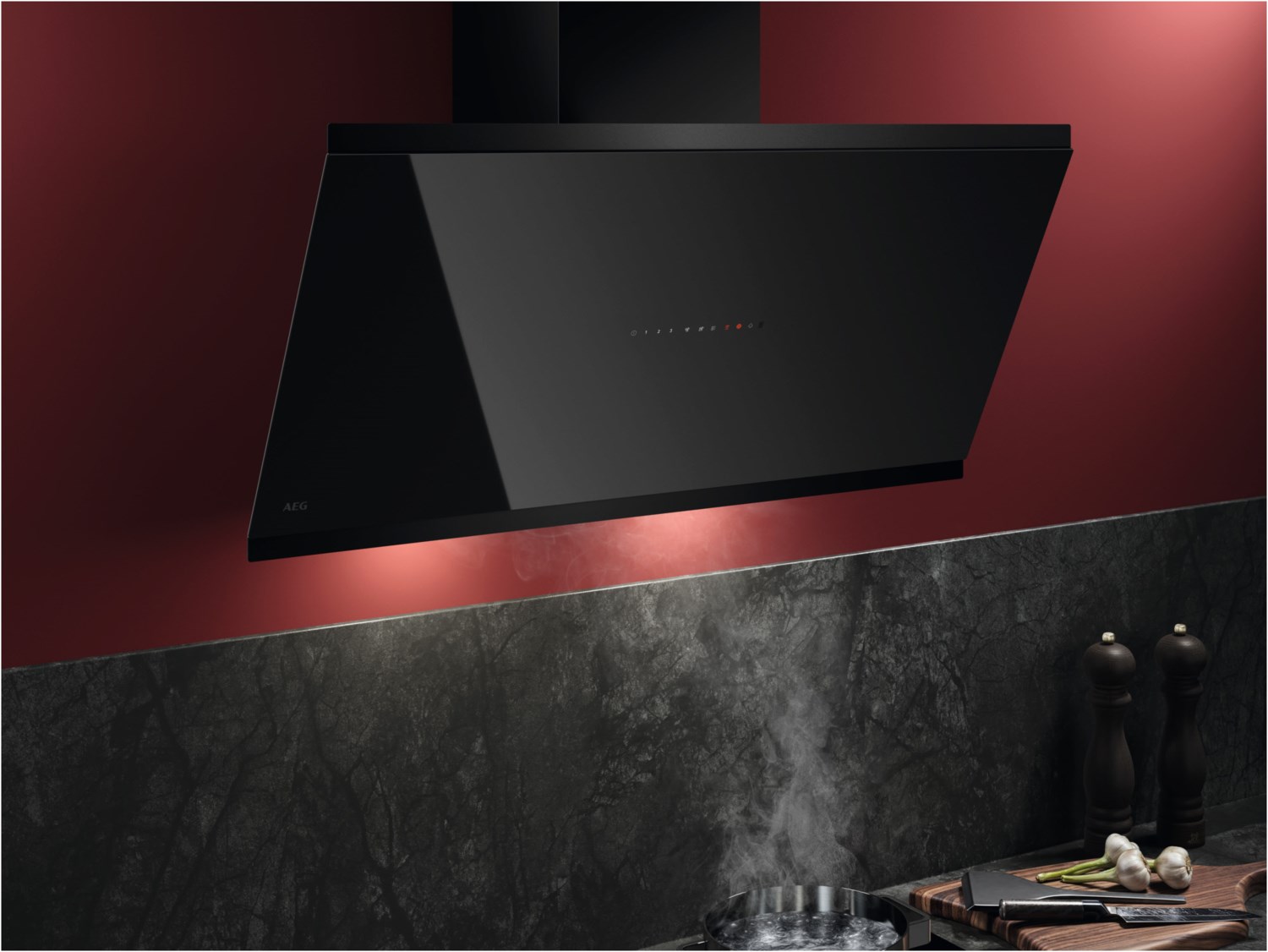AEG GV77D91SB A+ Kopffreihaube 90cm breit, 7000 Si­len­ce­Tech, 725 m³/h, Hob²Hood