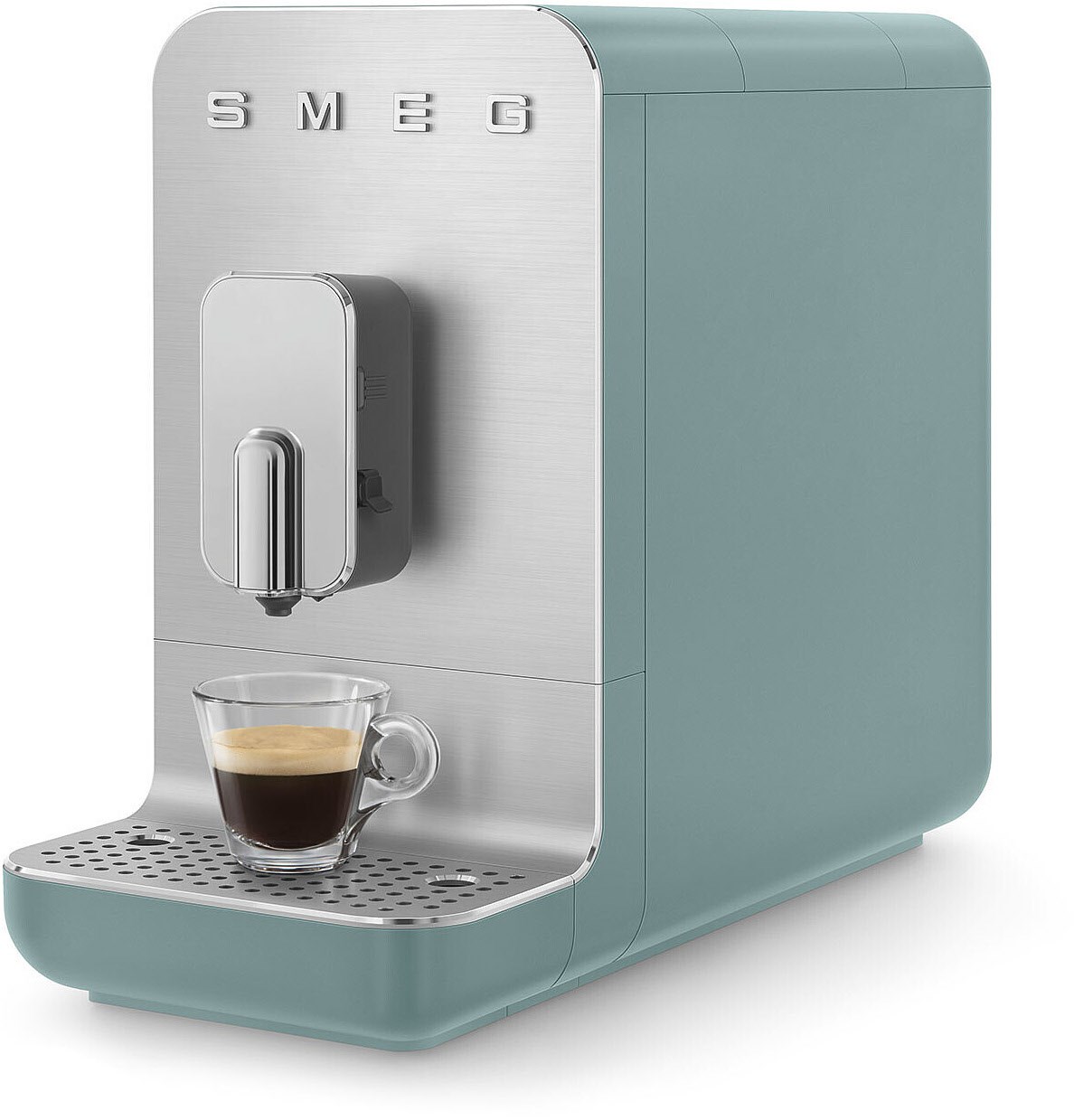 Smeg BCC13EGMEU Kaffeevollautomat Emerald Green Jubiläumsaktion - 60 Monate Geräteschutz