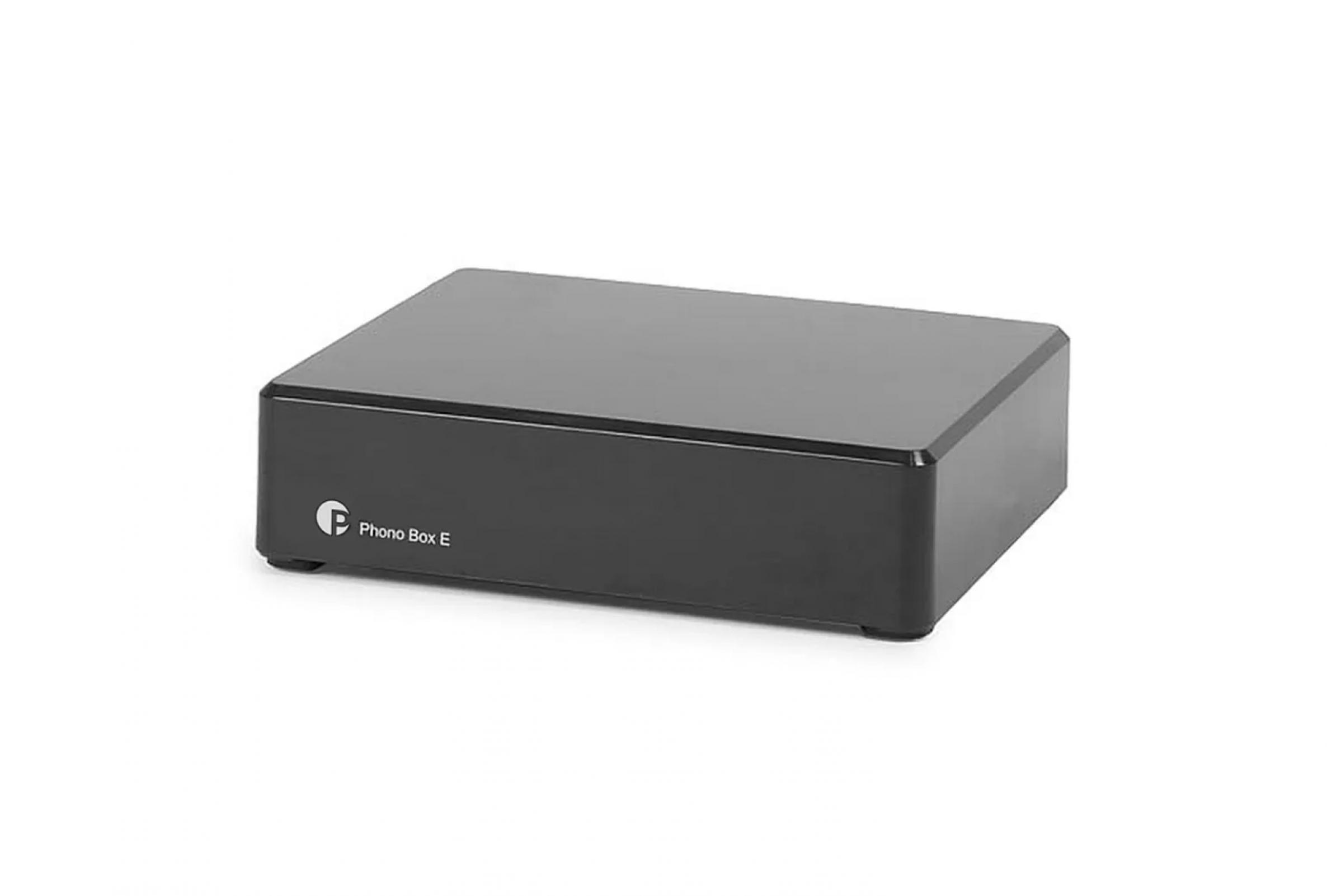 Pro-Ject Phono Box E Hochglanz Schwarz