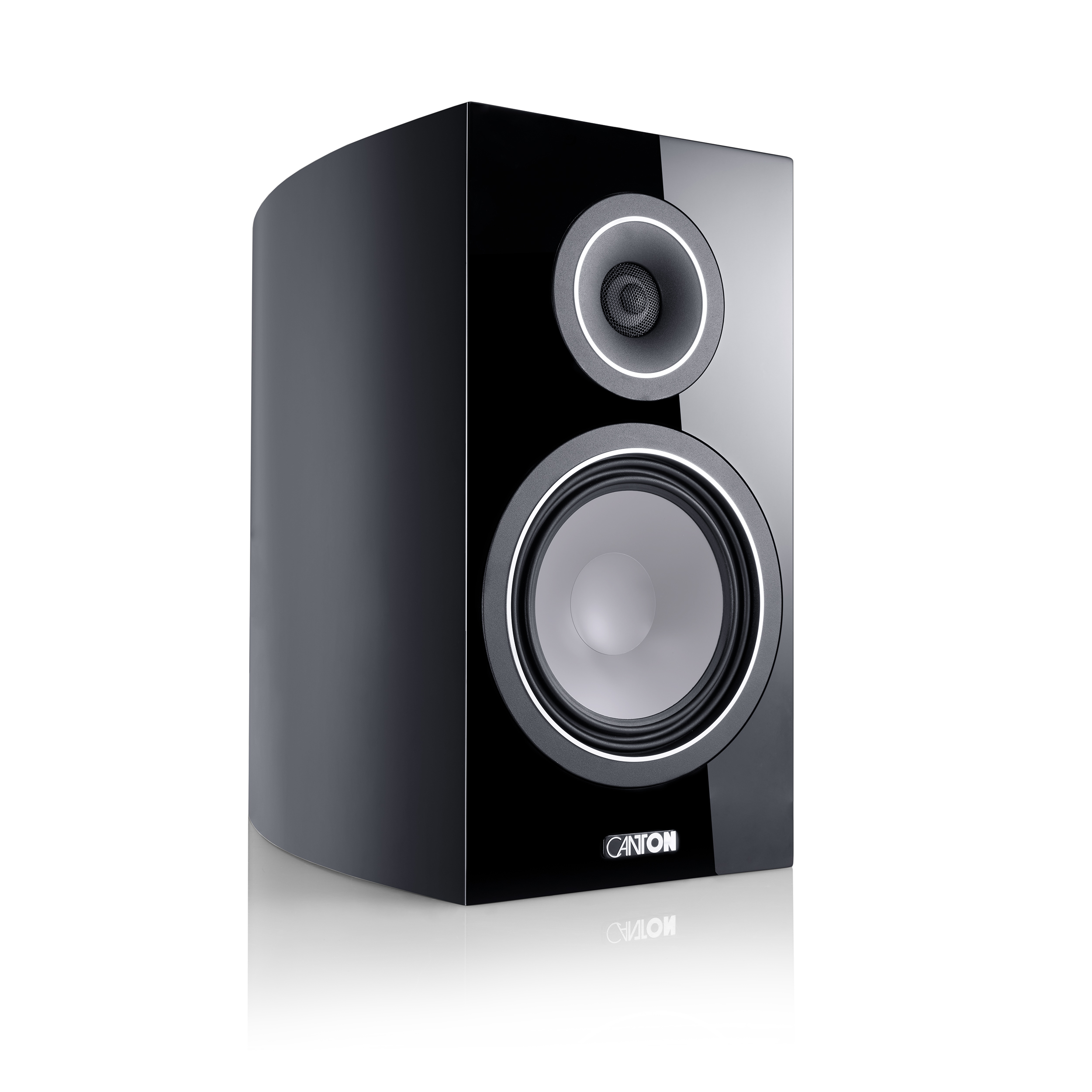 Canton Vento 30 schwarz highgloss Paar  Sonder Aktion