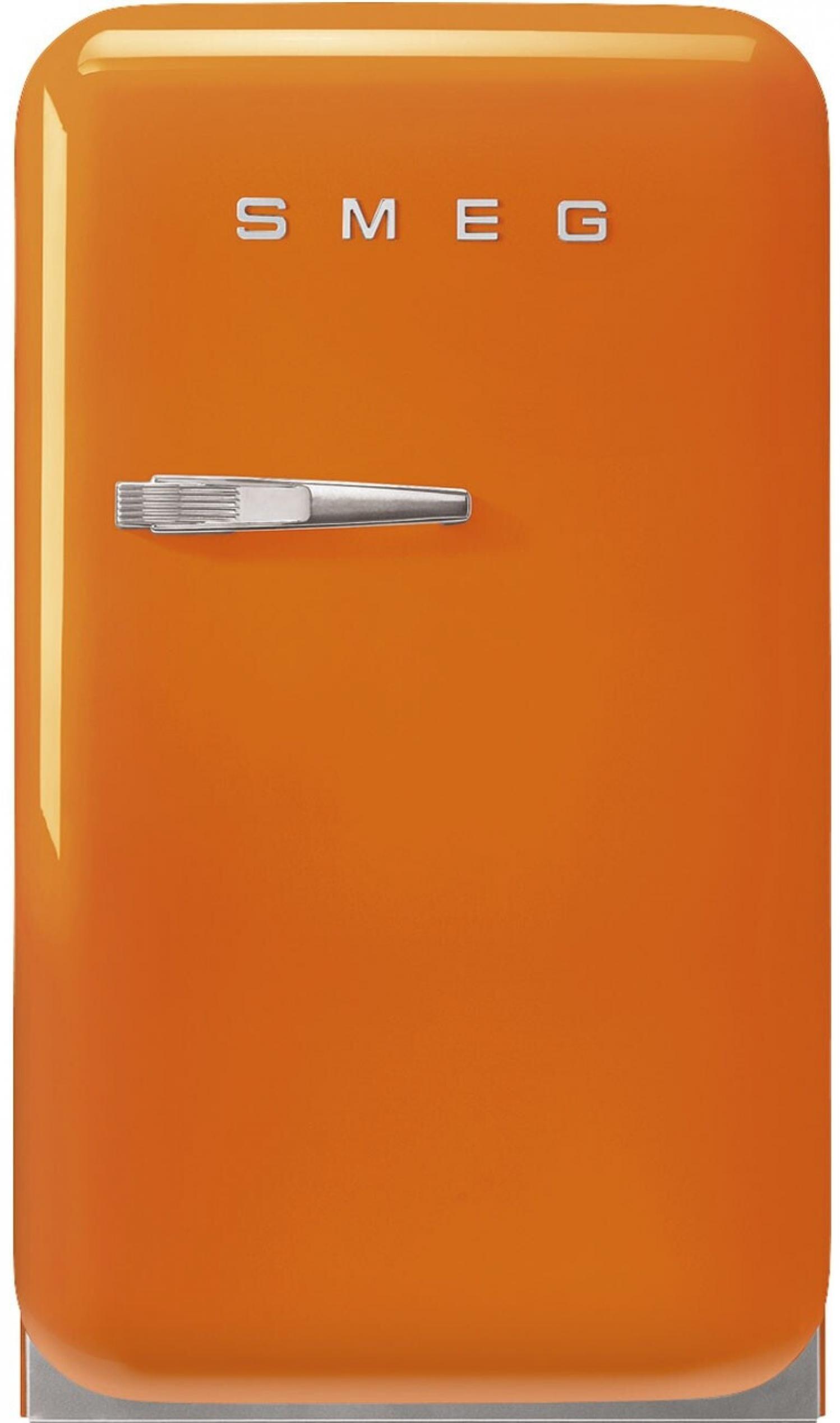 Smeg FAB5ROR6 Homebar Kühlschrank Rechtsanschlag Orange 50s Style 2025 Modell, EEK: C