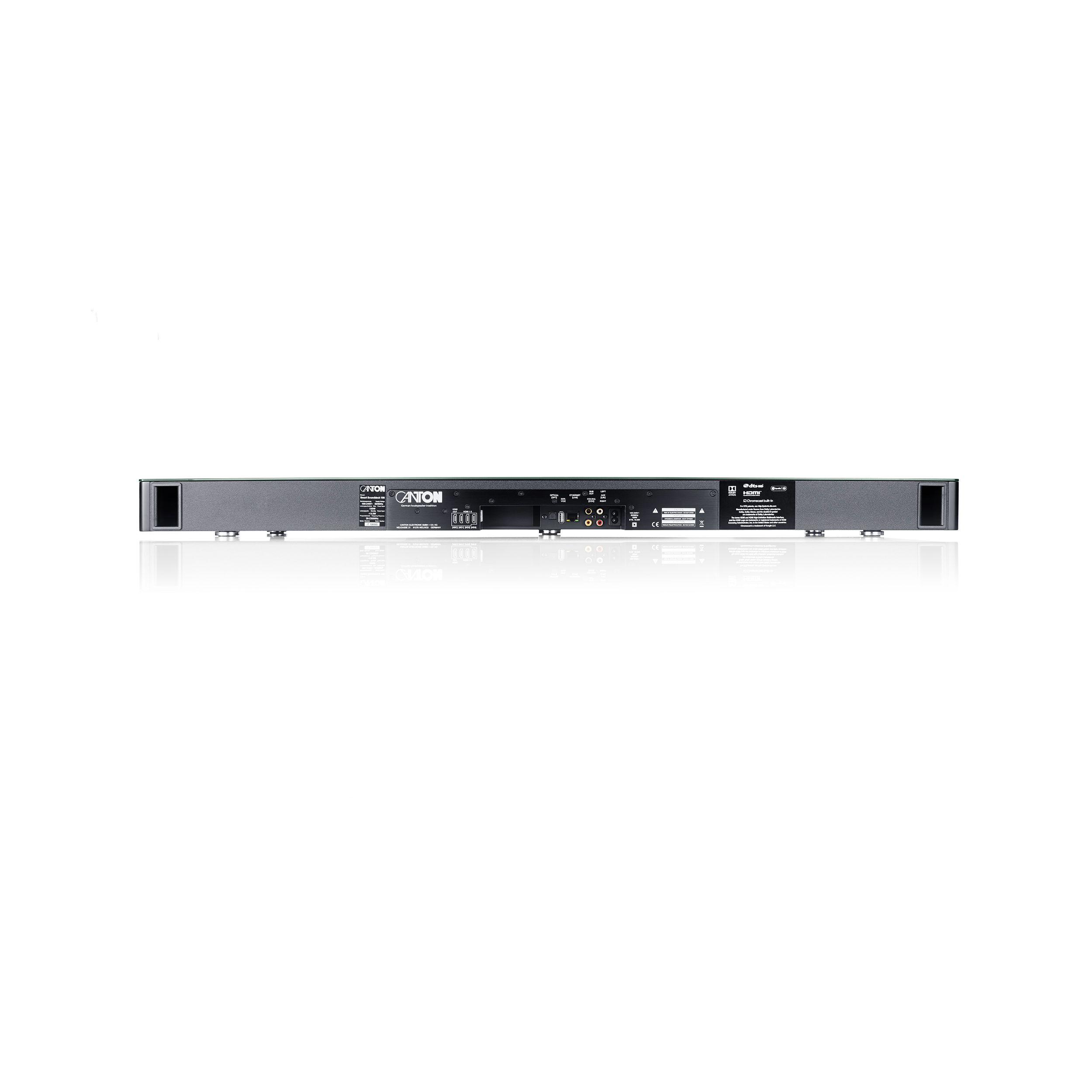 Canton SONDERAKTION Smart Sounddeck 100 schwarz + Smart Sub 8 schwarz