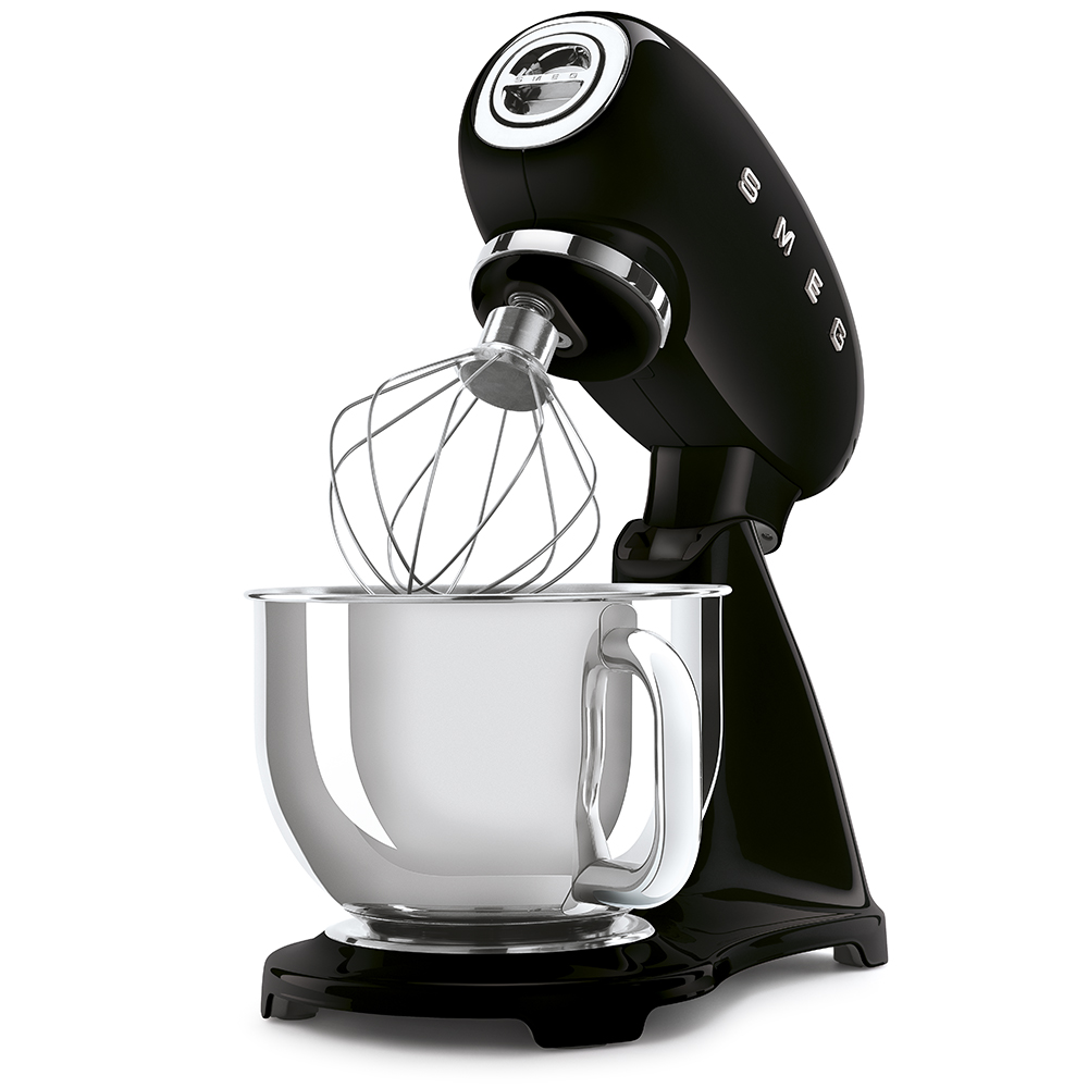 Smeg SMF03BLEU Küchenmaschine 50s Style Schwarz