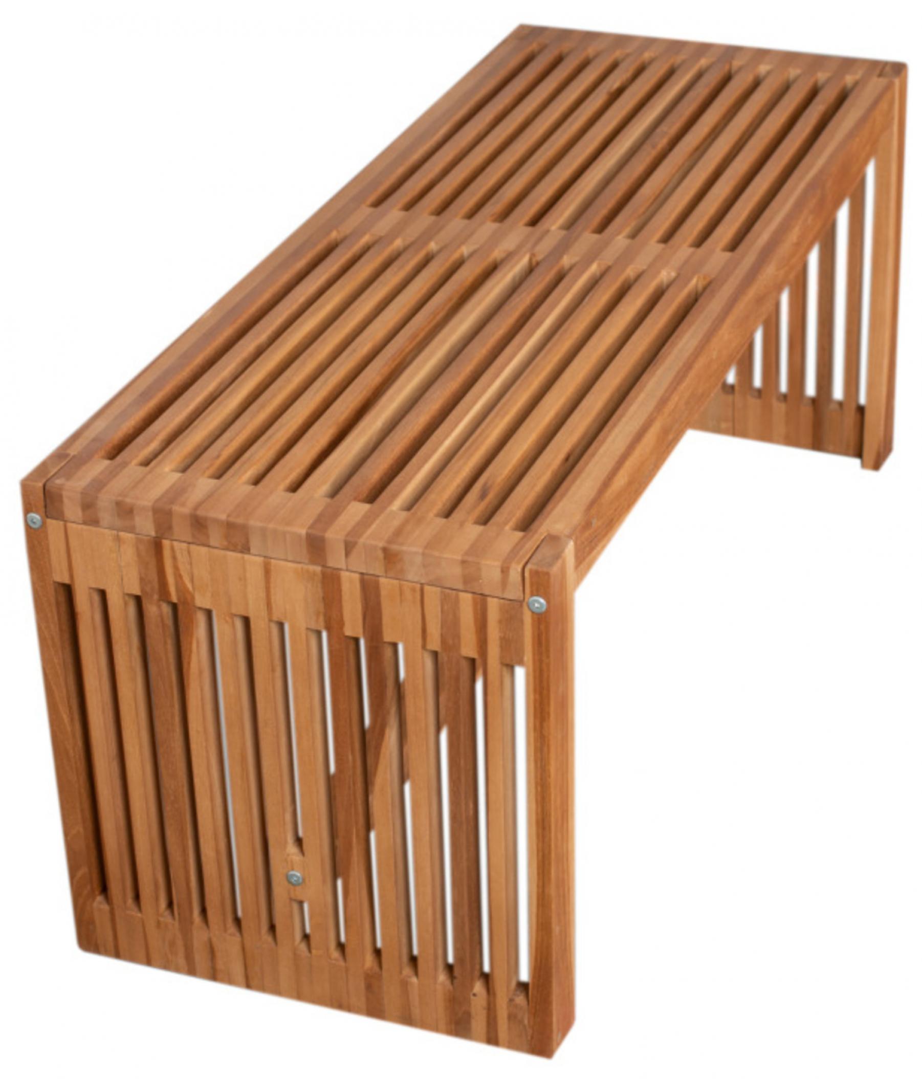 deVries Woodie Bank "Lamelle" 100 cm