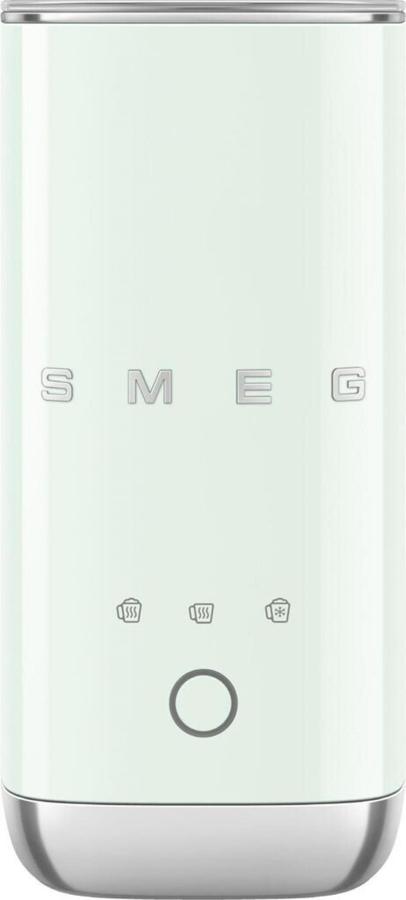 Smeg MFF02PGEU Kompakt-Milchaufschäumer Pastellgrün 50 Style