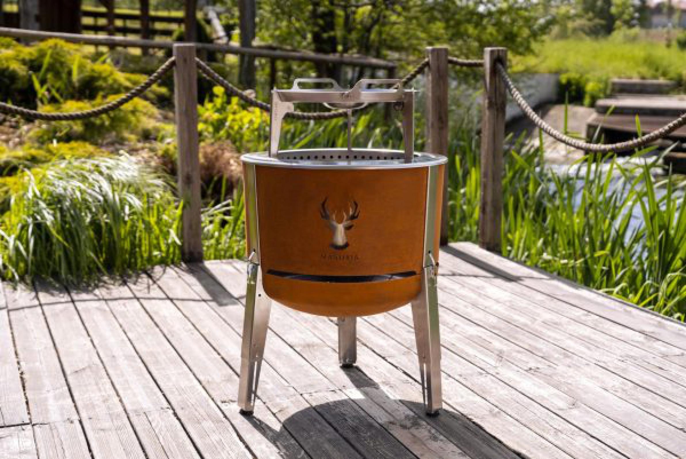 Masuria Wild Alpha 600 Corten Hirsch
