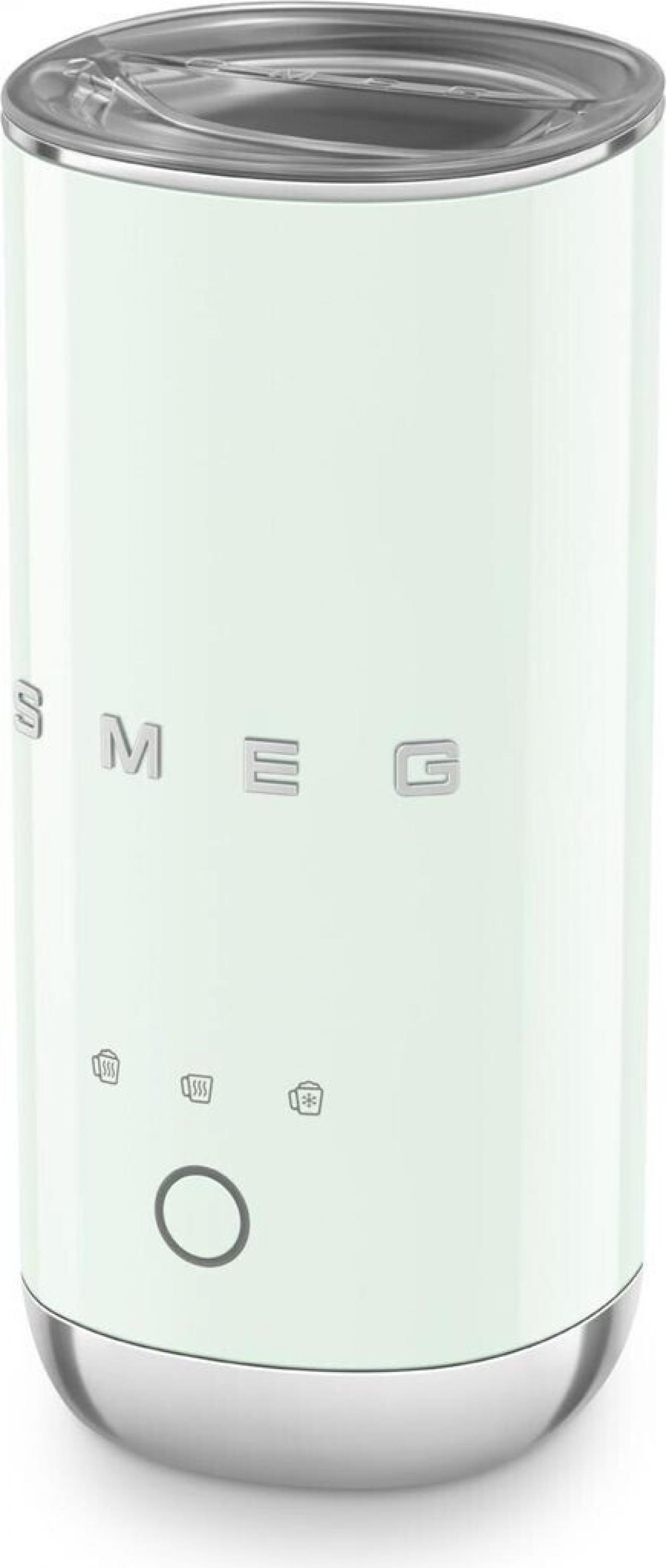 Smeg MFF02PGEU Kompakt-Milchaufschäumer Pastellgrün 50 Style