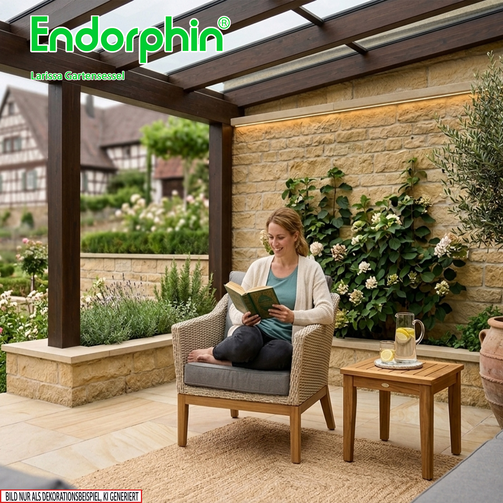 Endorphin Larissa Sessel Polyrattan