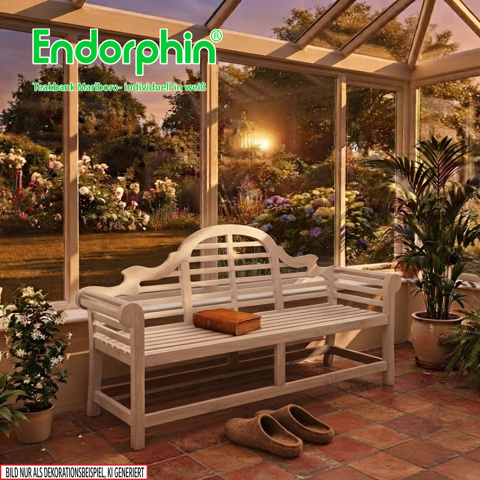 Endorphin Teakbank Marlboro 150 x 77 x 99 cm