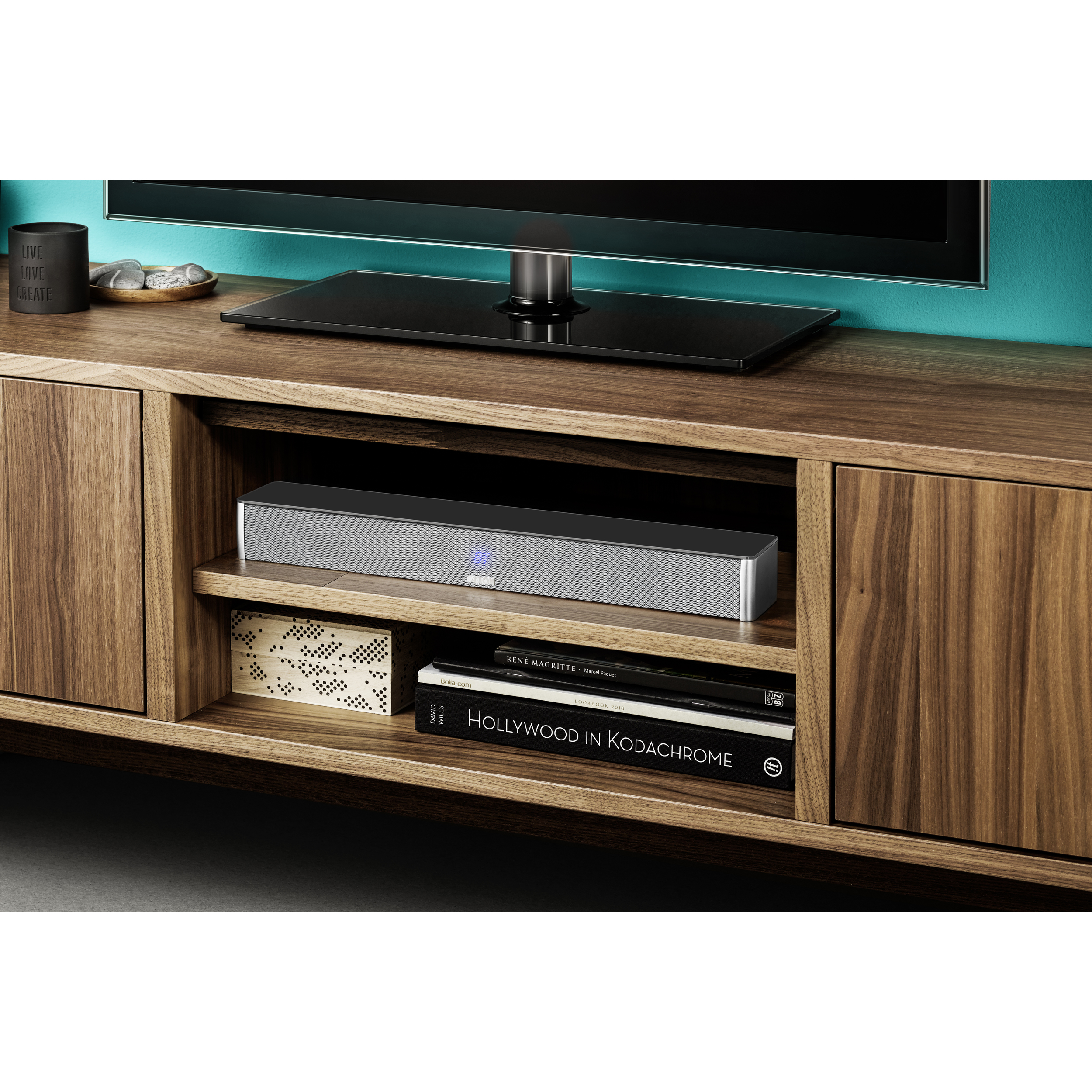 Canton DM 5 silber mit Glas
