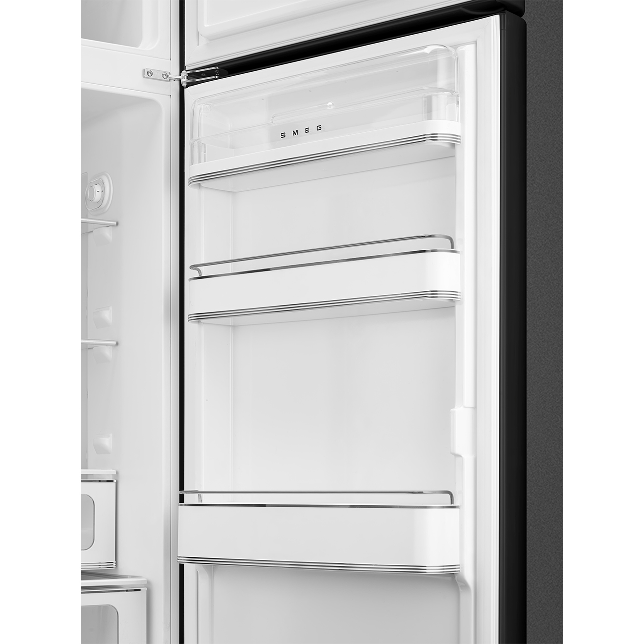 Smeg FAB30RBL6 Kühl-/Gefrierkombination Rechtsanschlag Schwarz 50s Style 2026 Modell, EEK: C