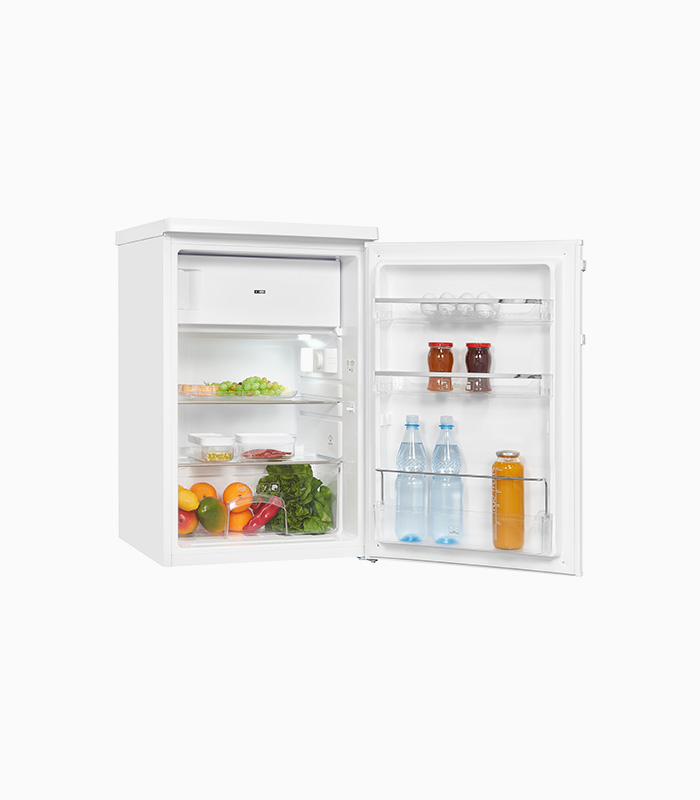 Exquisit KS16-4-HE-040D weiss Vollraumkühlschrank 109L 55cm breit