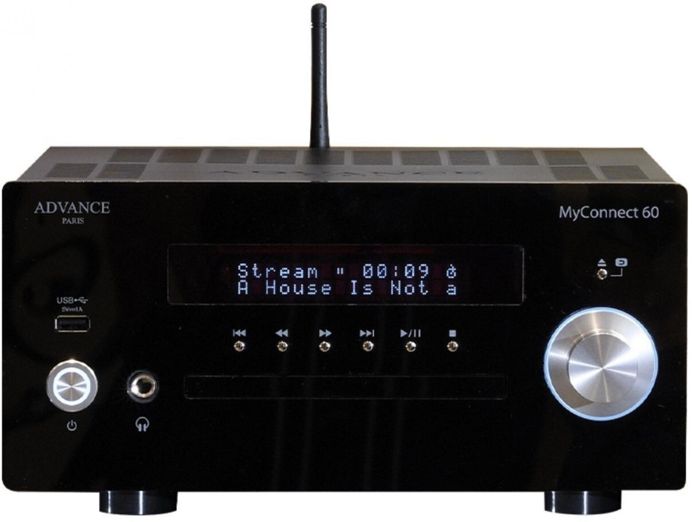 Advance Paris MyConnect 60 schwarz All-in-One System DAB+ Streaming CD