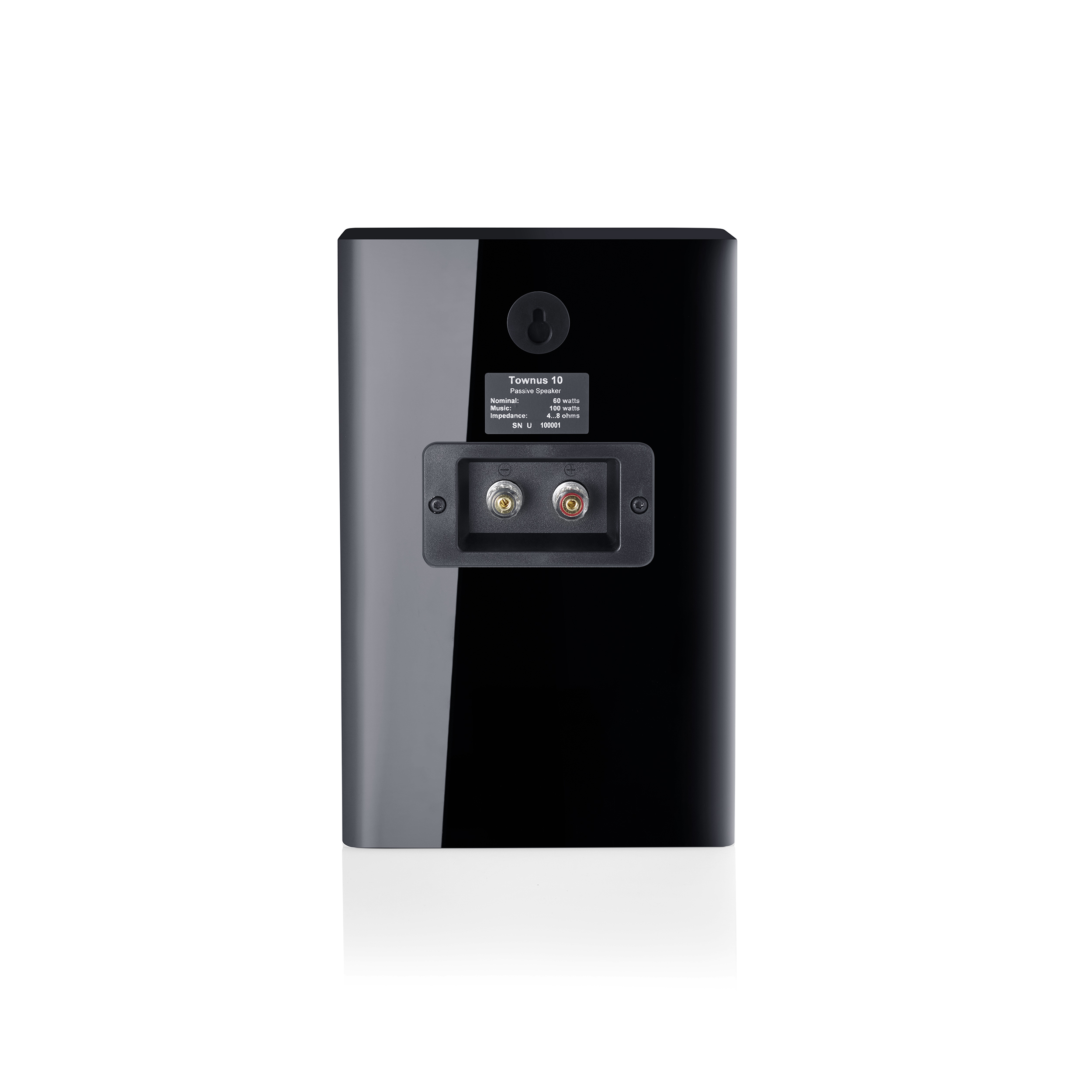 Canton Townus 10 schwarz high-gloss Paar Sonder Aktion