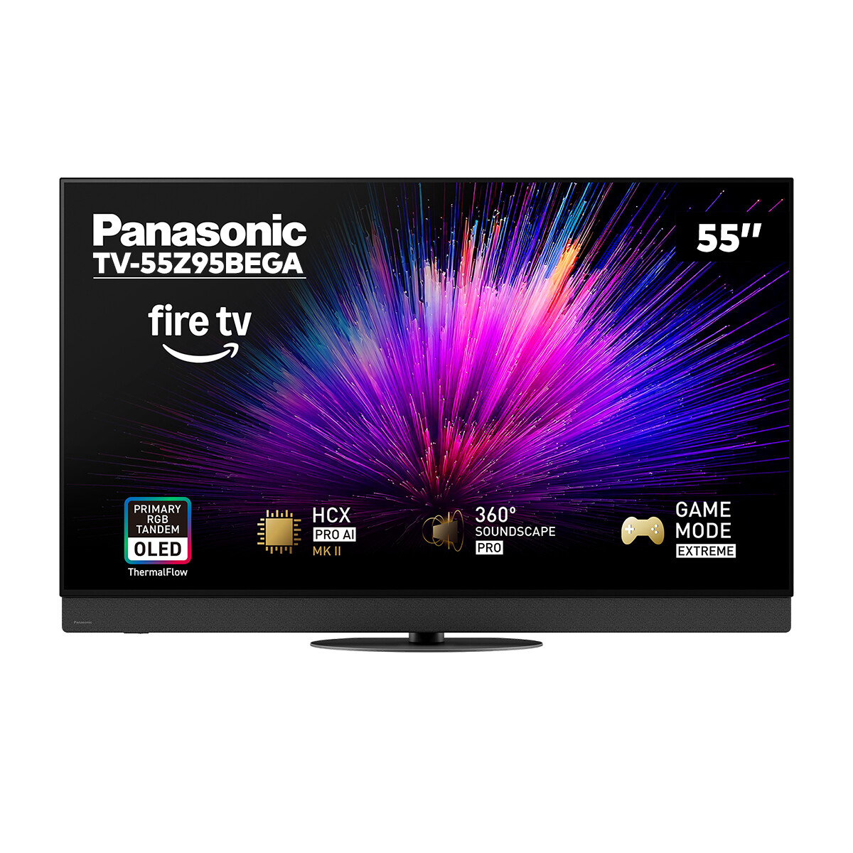 Panasonic TV-55Z95BEGA RGB-Tandem-OLED-TV 144Hz, 65 Zoll black metallic