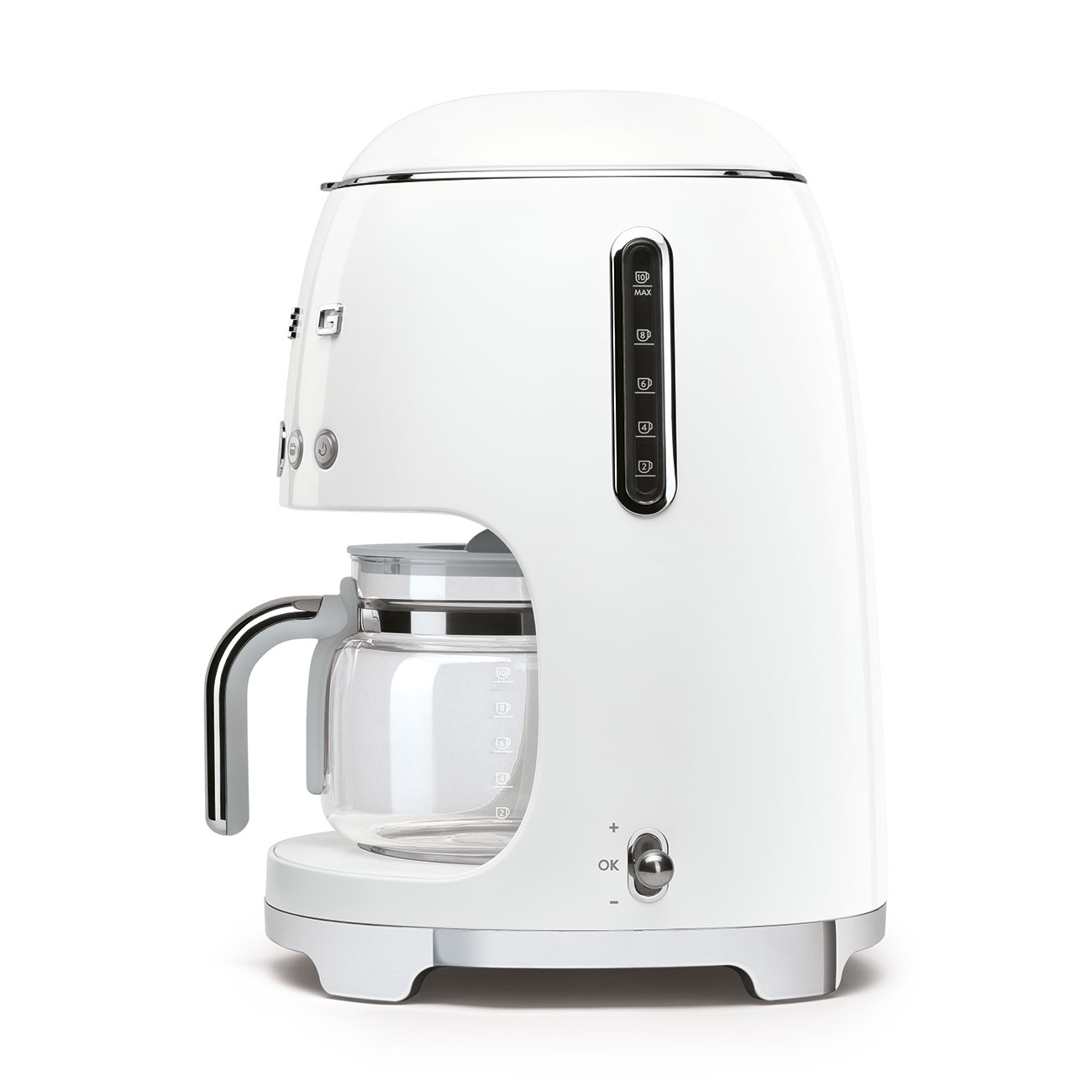 Smeg DCF02WHEU Filterkaffeemaschine weiß Aussteller