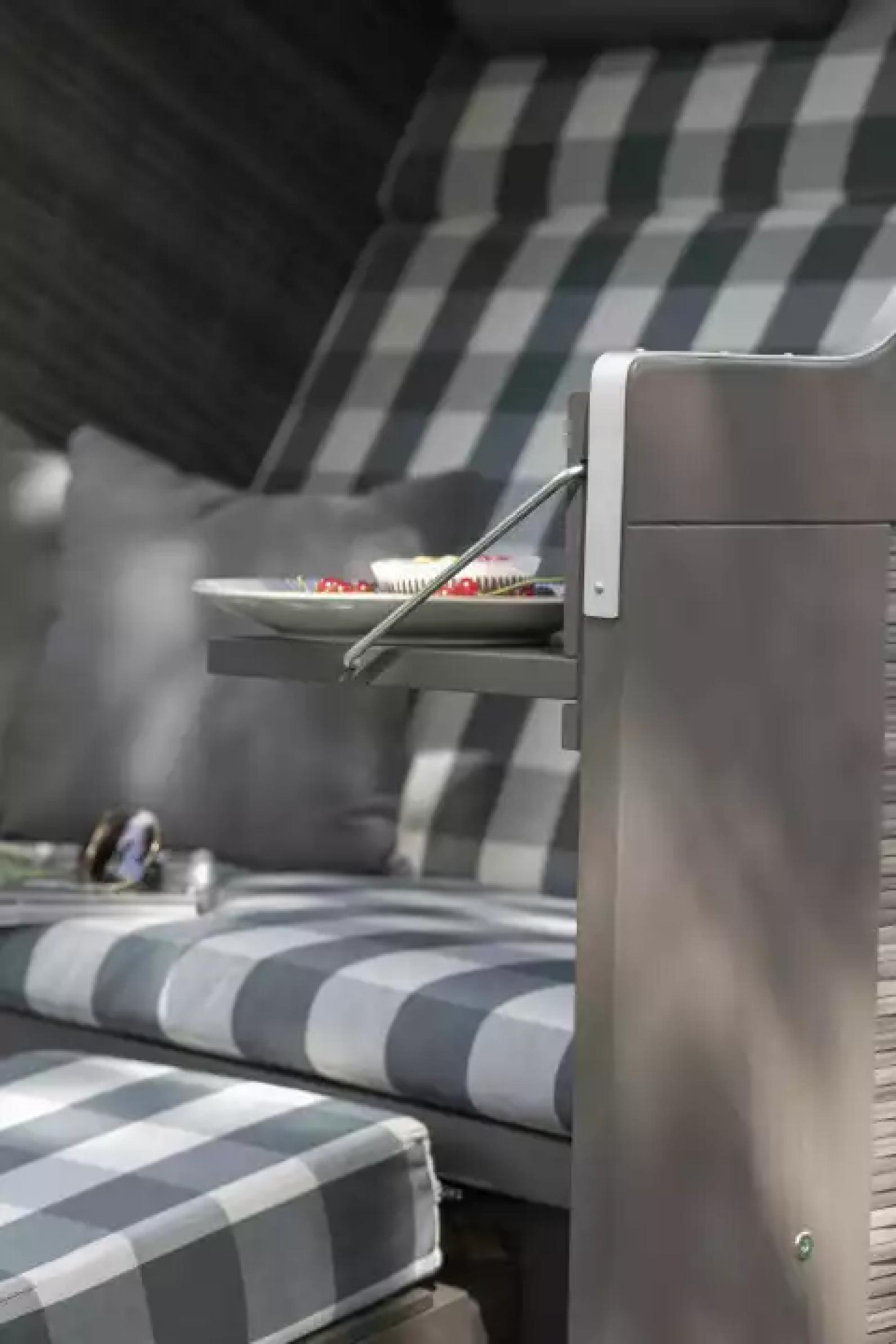 deVries Strandkorb deVries PURE Standard PE grey Dessin 478