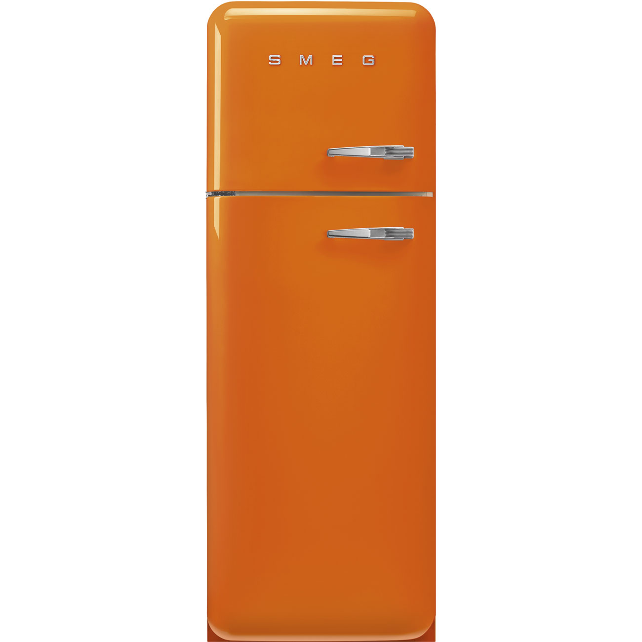 Smeg FAB30LOR5 Kühl-/Gefrierkombination Linksanschlag Orange 50s Style EEK: D