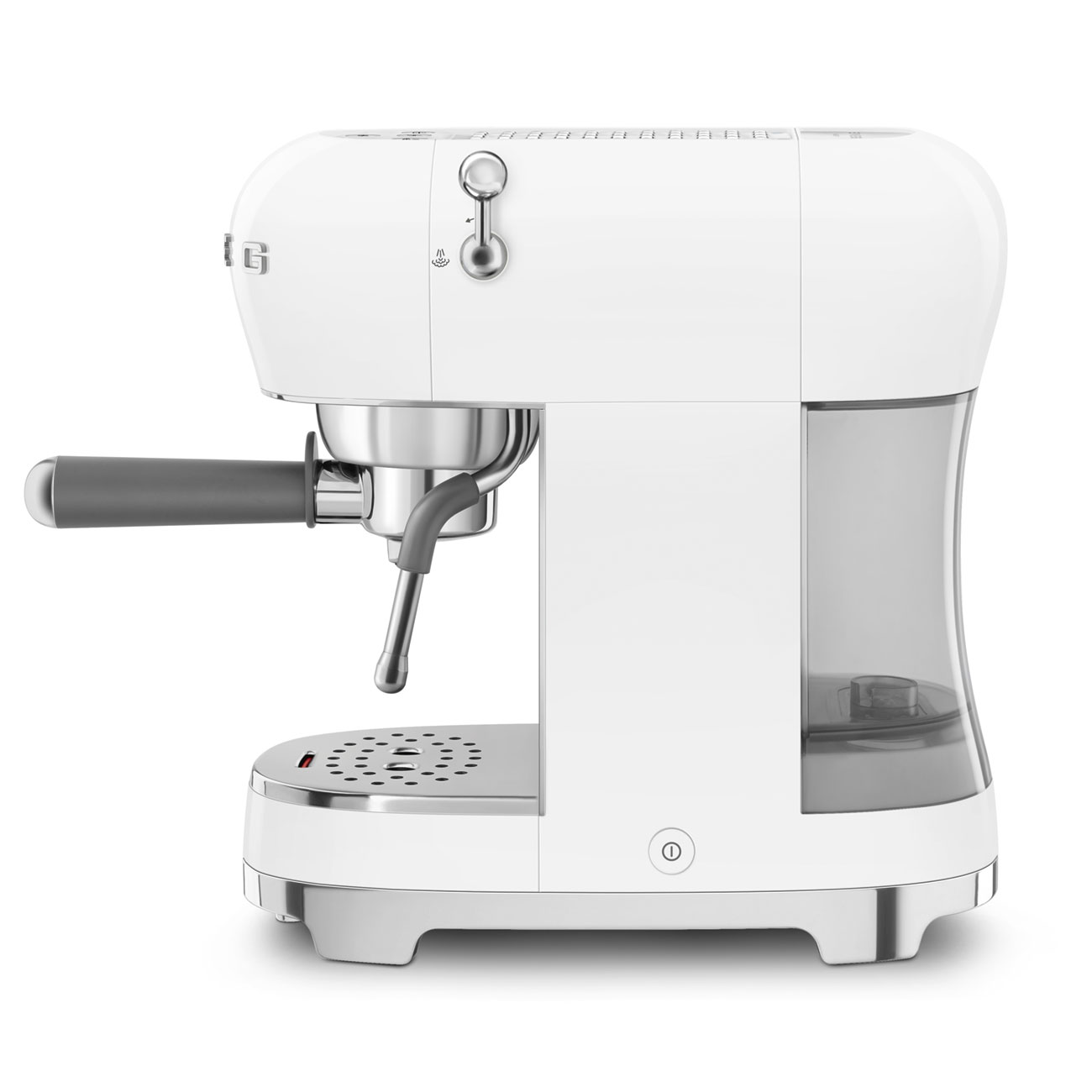 Smeg ECF02WHEU Espresso-Kaffeemaschine weiß 50`s Style Aussteller