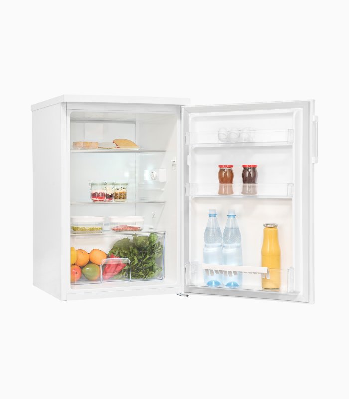 Exquisit KS16-V-H-010C weiss | LED-Innenbeleuchtung | Kühlschrank
