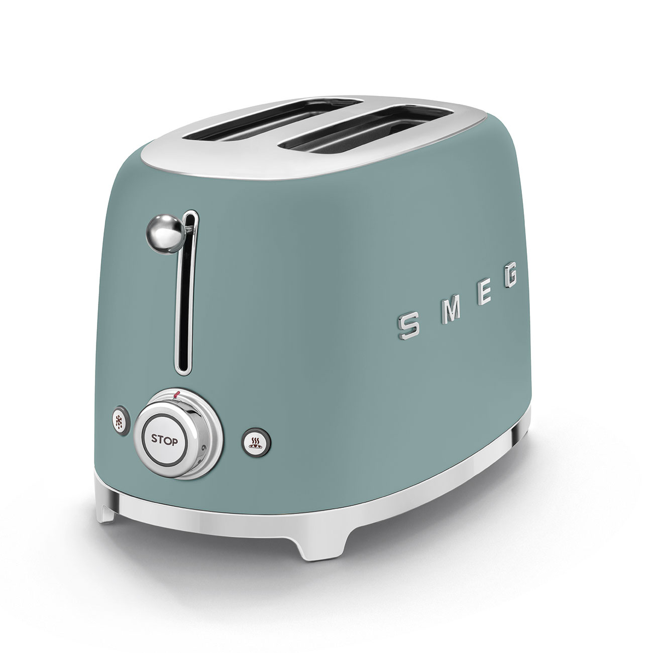 Smeg TSF01EGMEU 2- Schlitz Toaster emerald green 50`s Style