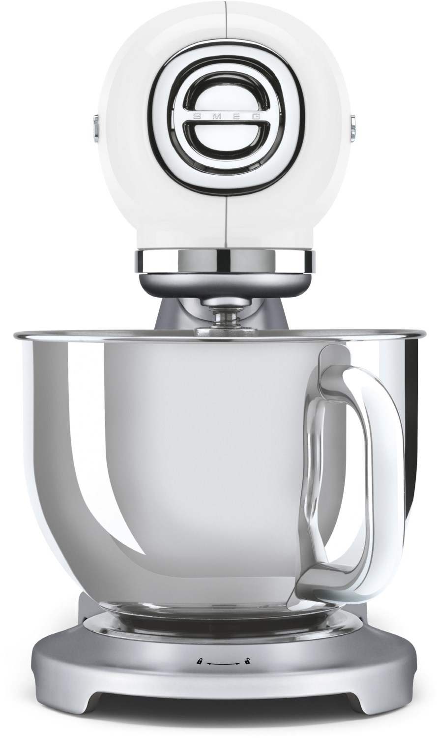 Smeg SMF04WHEU Küchenmaschine Weiß 50s Style Jubiläumsaktion - 60 Monate Geräteschutz