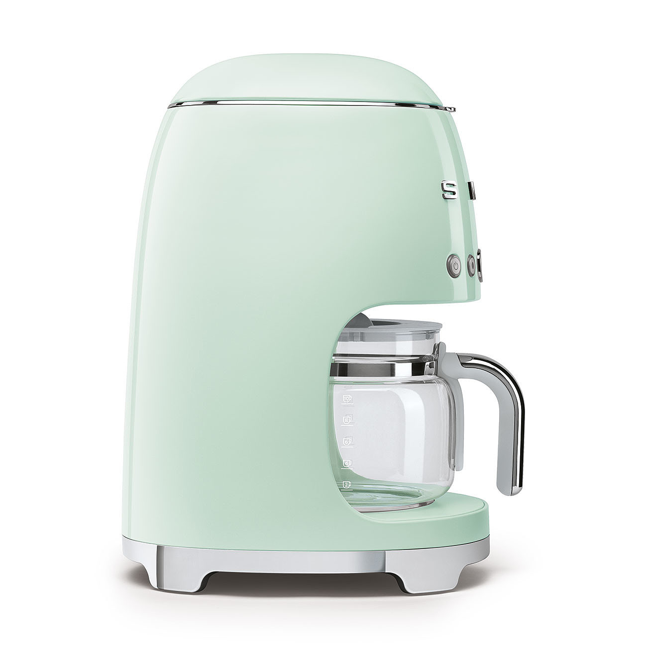 Smeg DCF02PGEU Filterkaffeemaschine Pastellgrün 50s Style Jubiläumsaktion - 60 Monate Geräteschutz