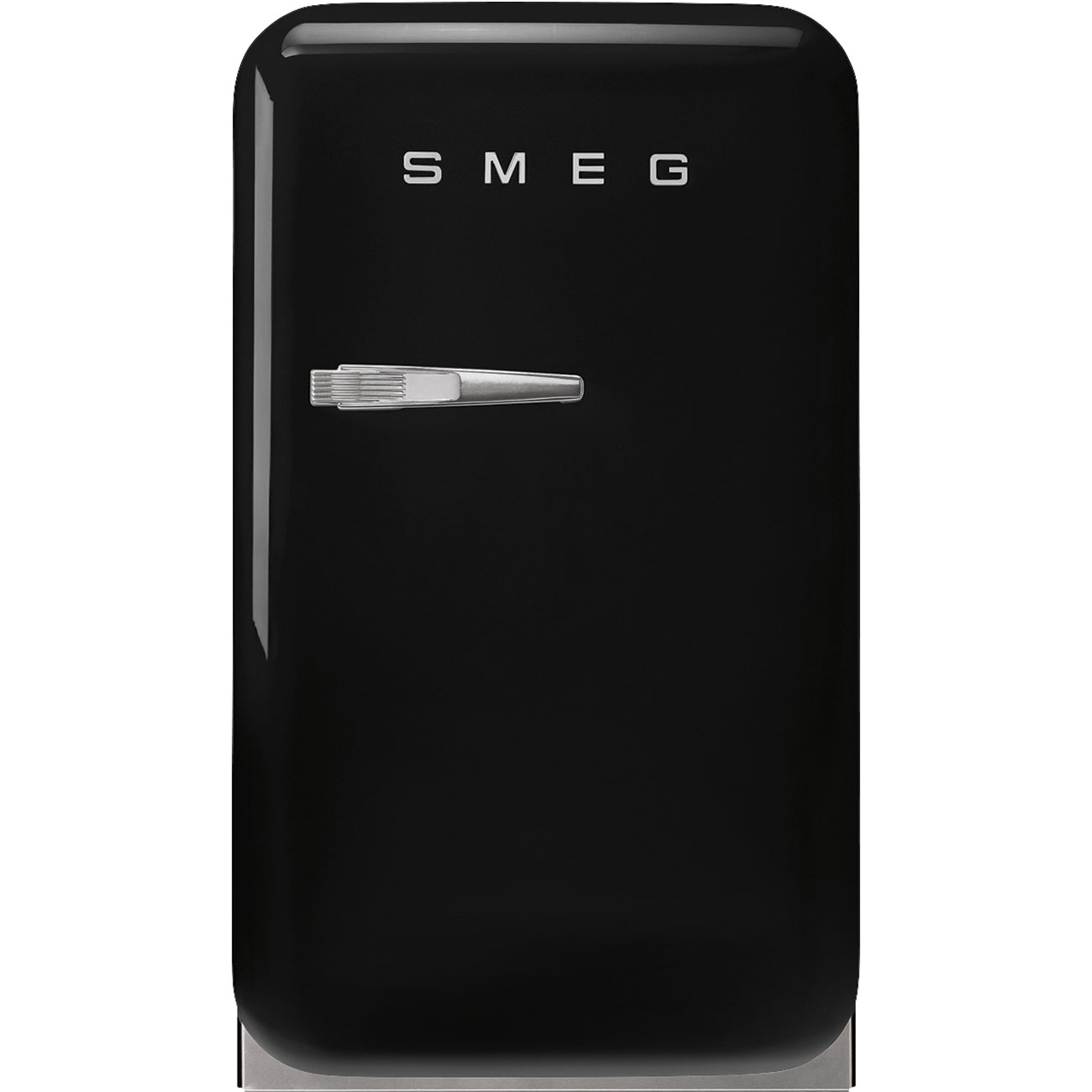 Smeg FAB5RBL6 Homebar Stand-Kühlschrank Rechtsanschlag Schwarz 50s Style 2025 Modell, EEK: C