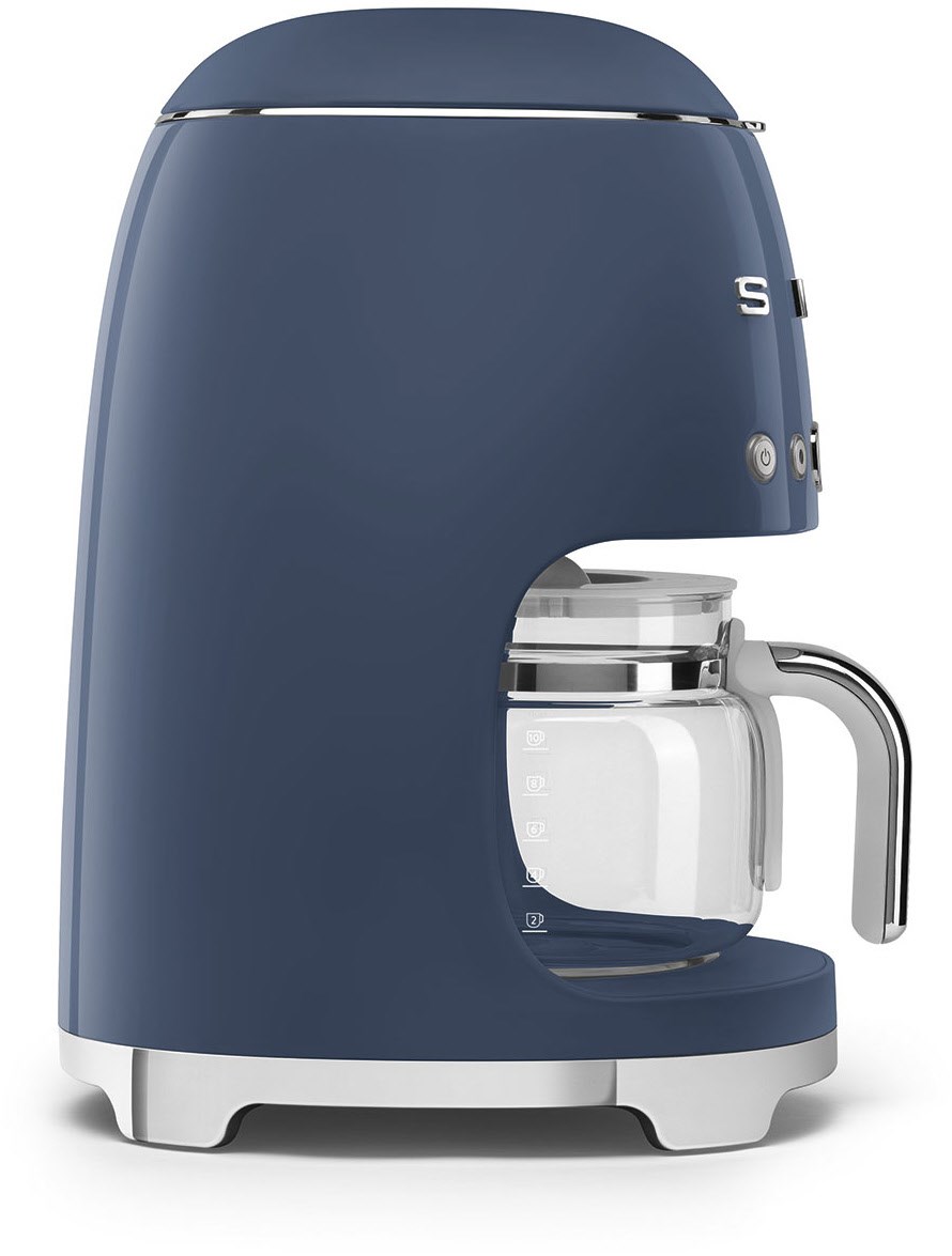 Smeg DCF02NBEU Filterkaffeemaschine Navy Blue 50s Style Jubiläumsaktion - 60 Monate Geräteschutz